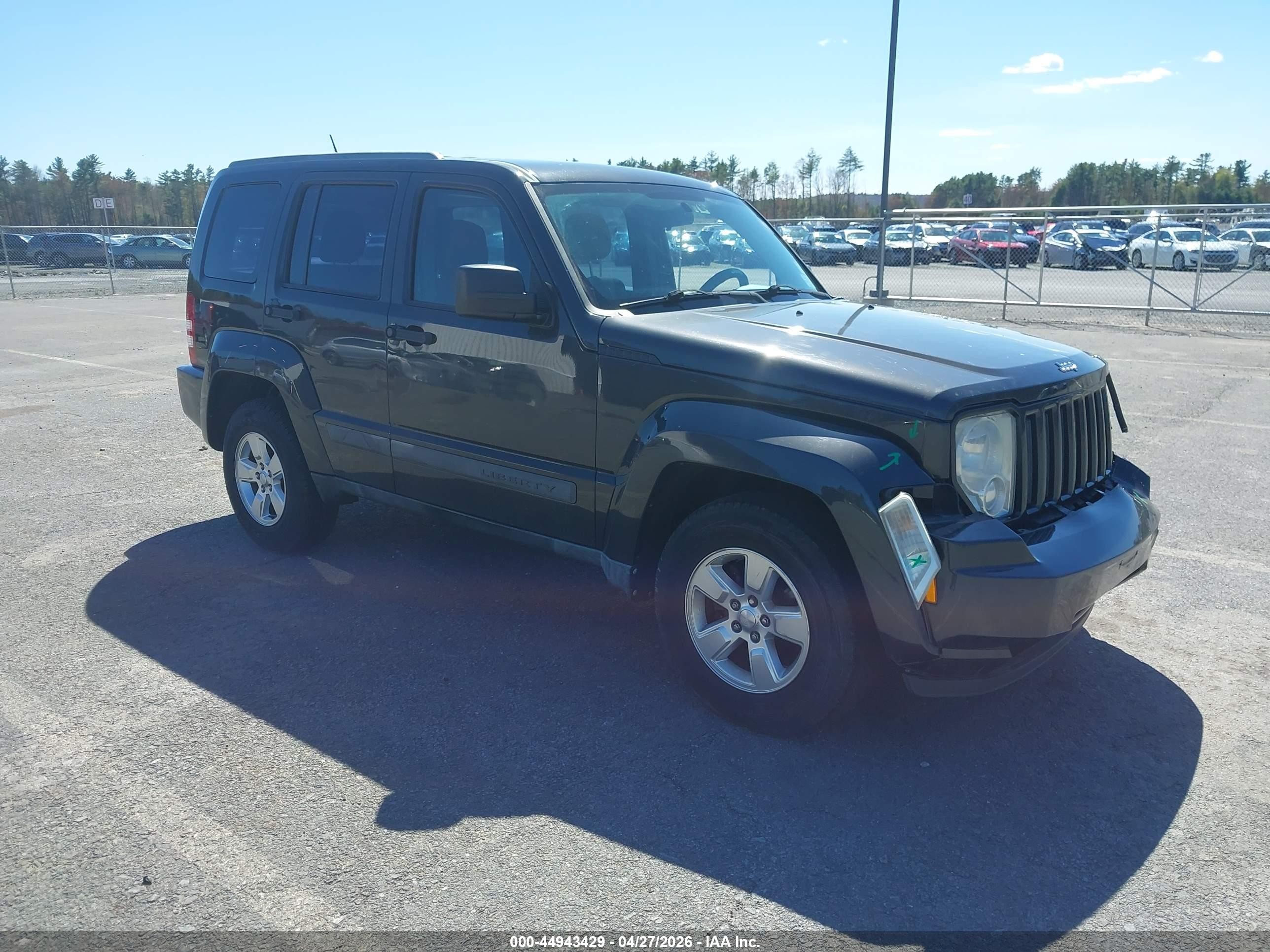 2011 Jeep Liberty Sport Gray vin: 1J4PN2GK8BW586945