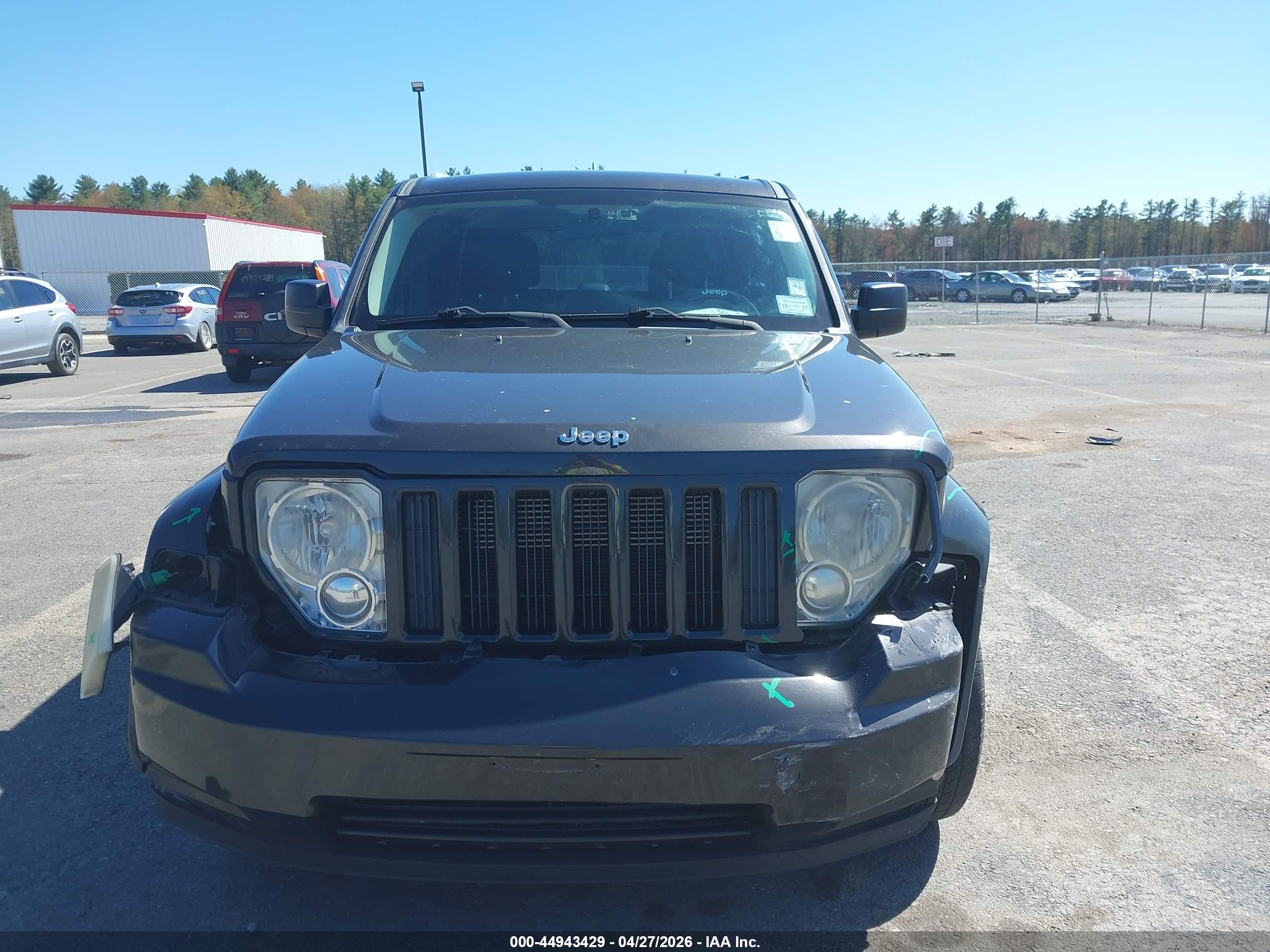 2011 Jeep Liberty Sport Gray vin: 1J4PN2GK8BW586945