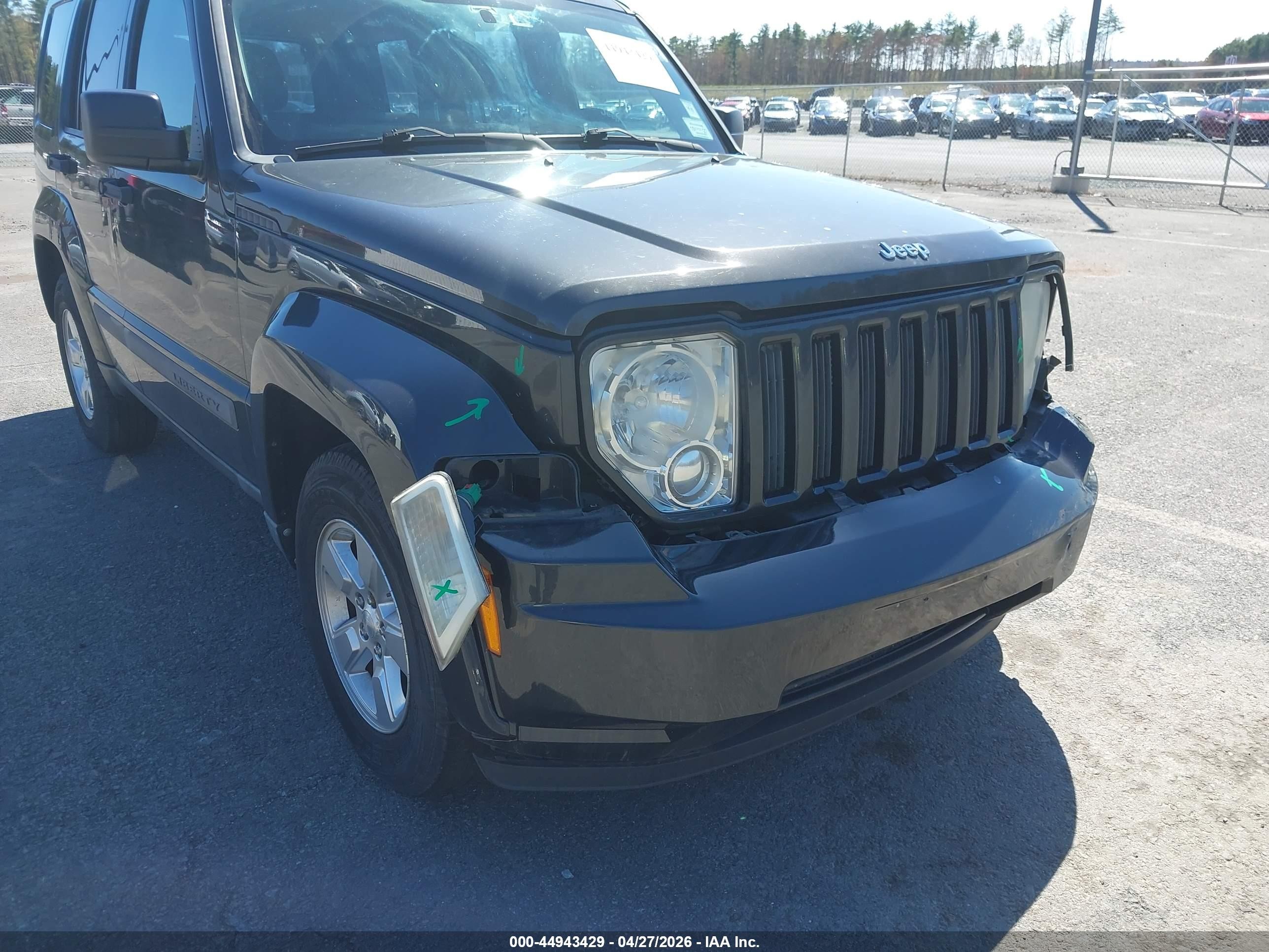 2011 Jeep Liberty Sport Gray vin: 1J4PN2GK8BW586945