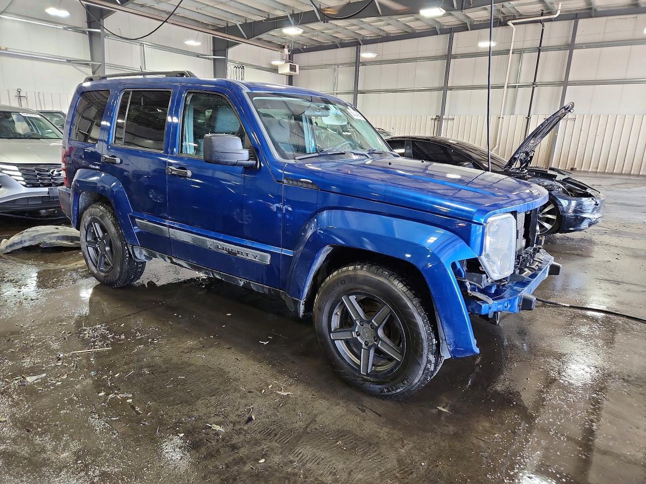 2010 Jeep Liberty Sport Blue vin: 1J4PN2GK9AW106944