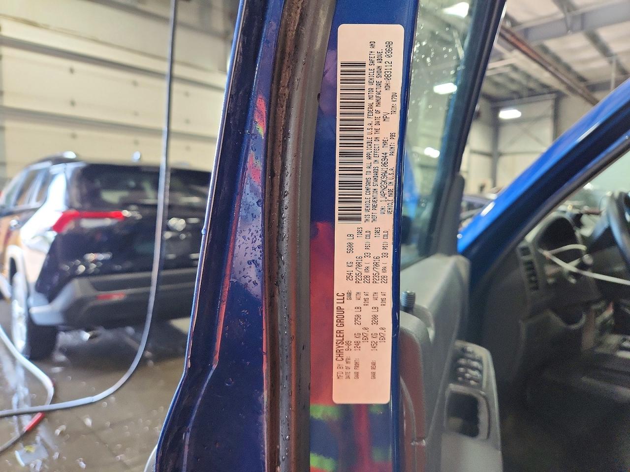 2010 Jeep Liberty Sport Blue vin: 1J4PN2GK9AW106944