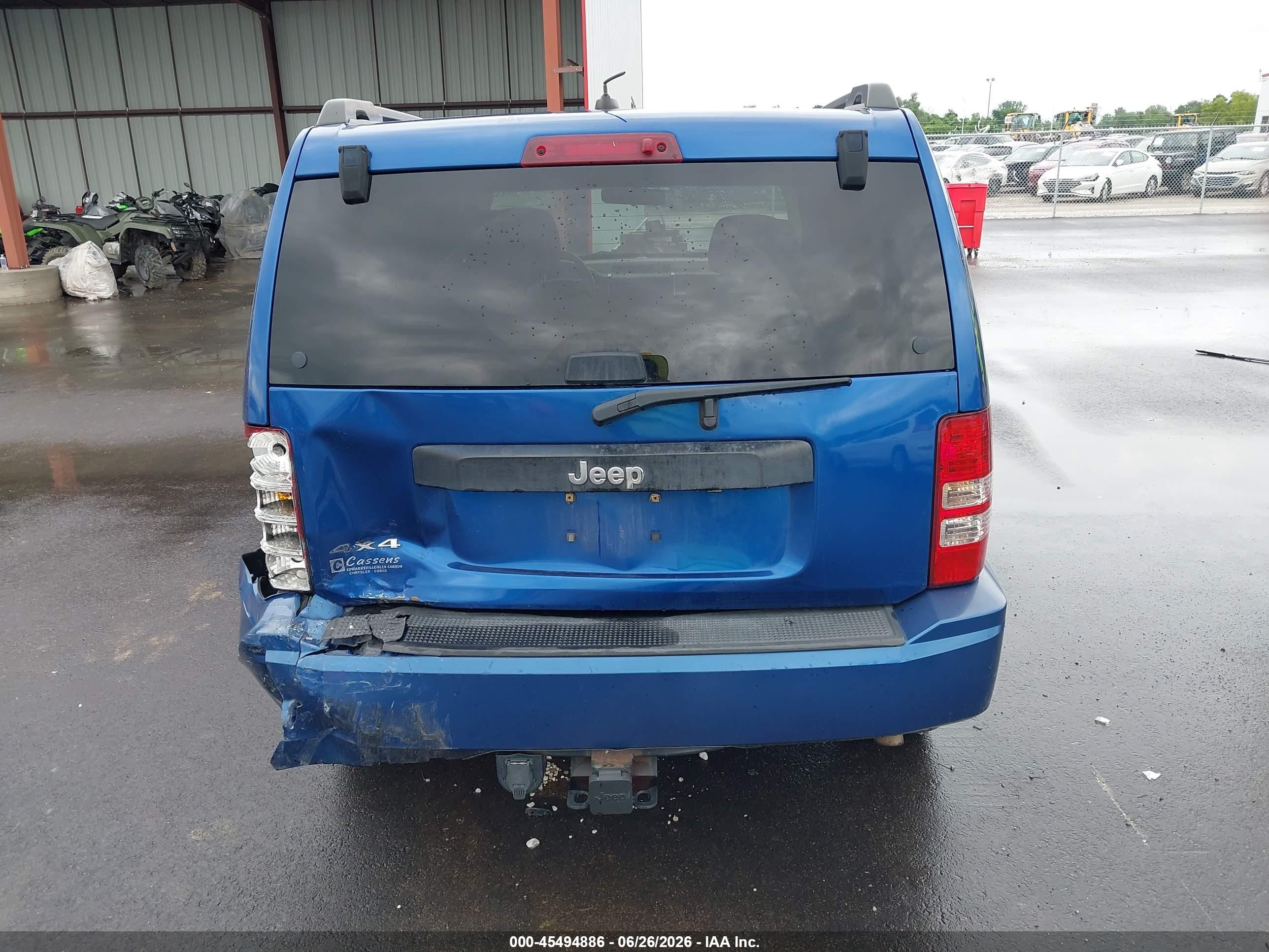 2010 Jeep Liberty Sport Blue vin: 1J4PN2GK9AW113375