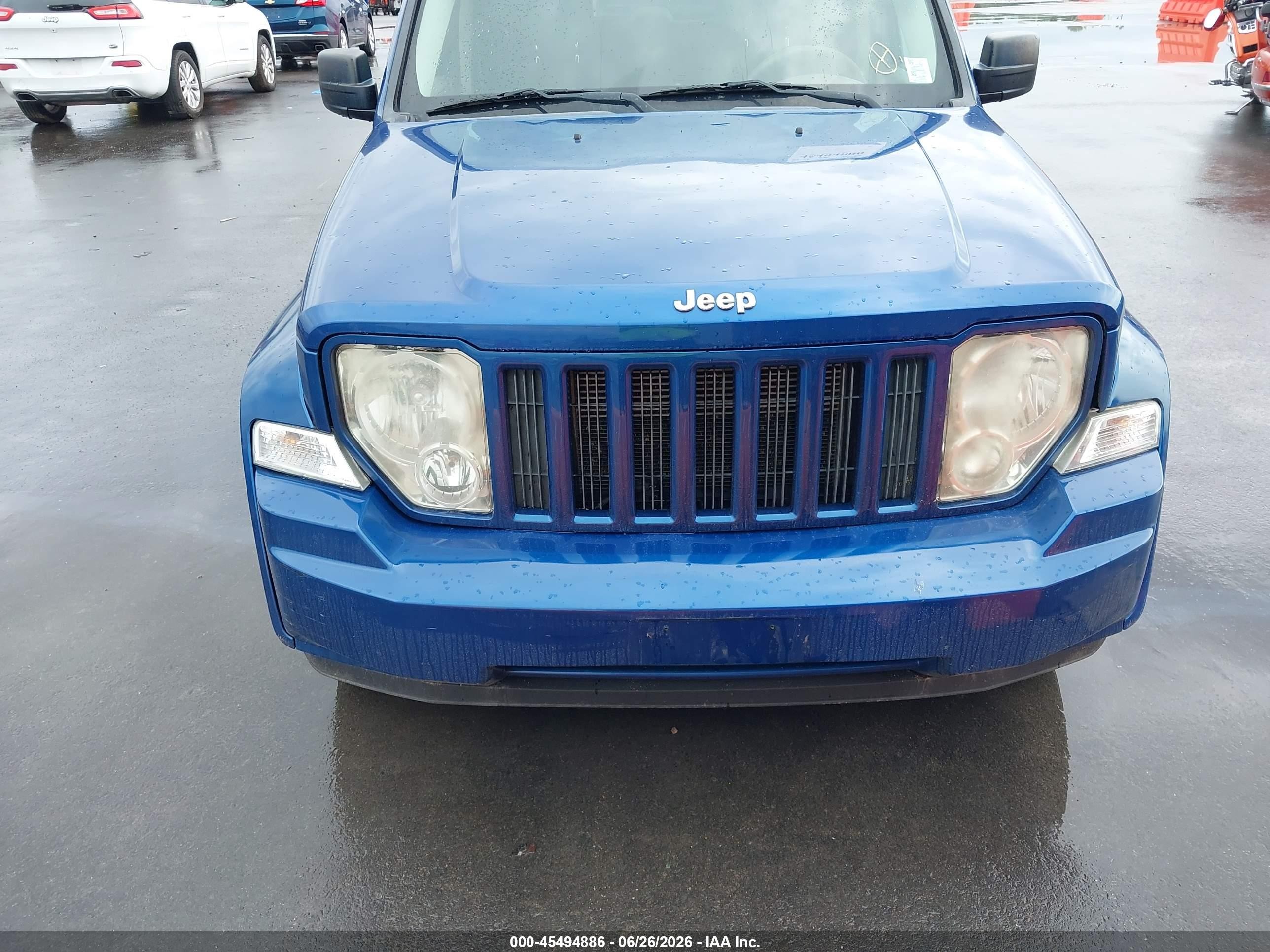 2010 Jeep Liberty Sport Blue vin: 1J4PN2GK9AW113375