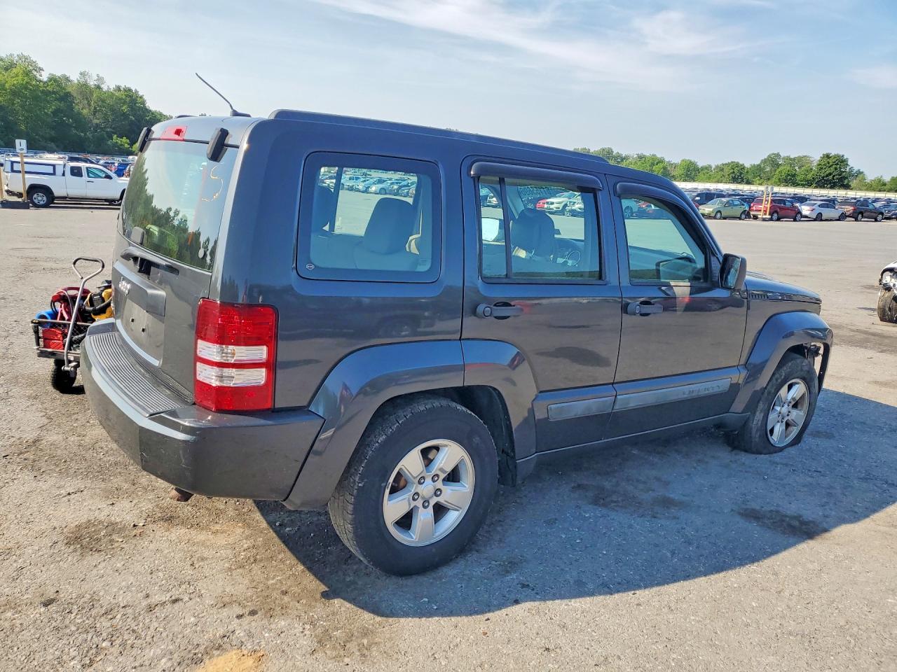 2010 Jeep Liberty Sport Black vin: 1J4PN2GK9AW138244