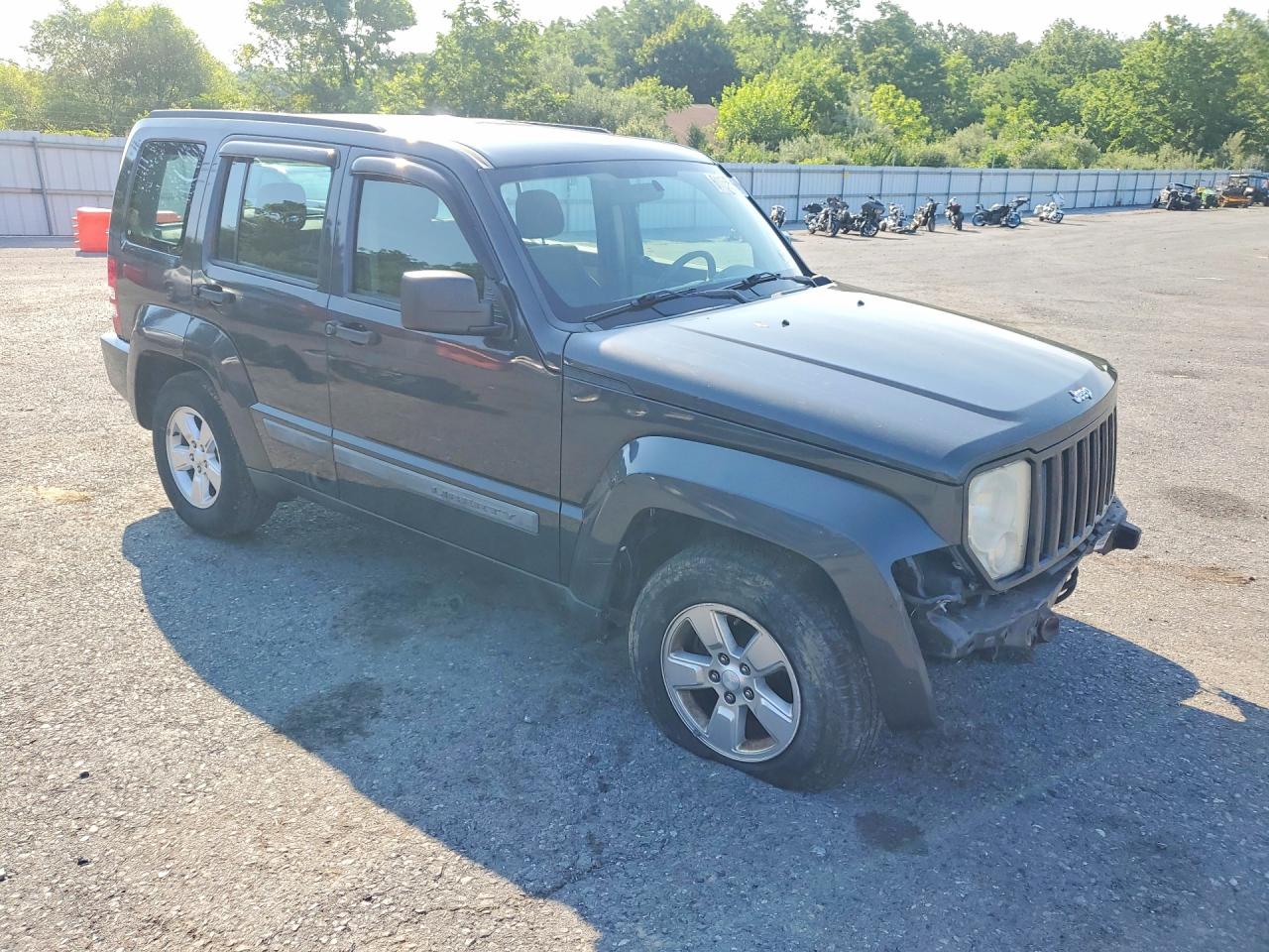 2010 Jeep Liberty Sport Black vin: 1J4PN2GK9AW138244