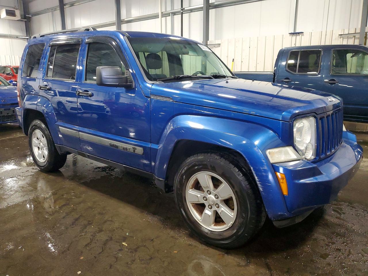2010 Jeep Liberty Sport Blue vin: 1J4PN2GK9AW141368