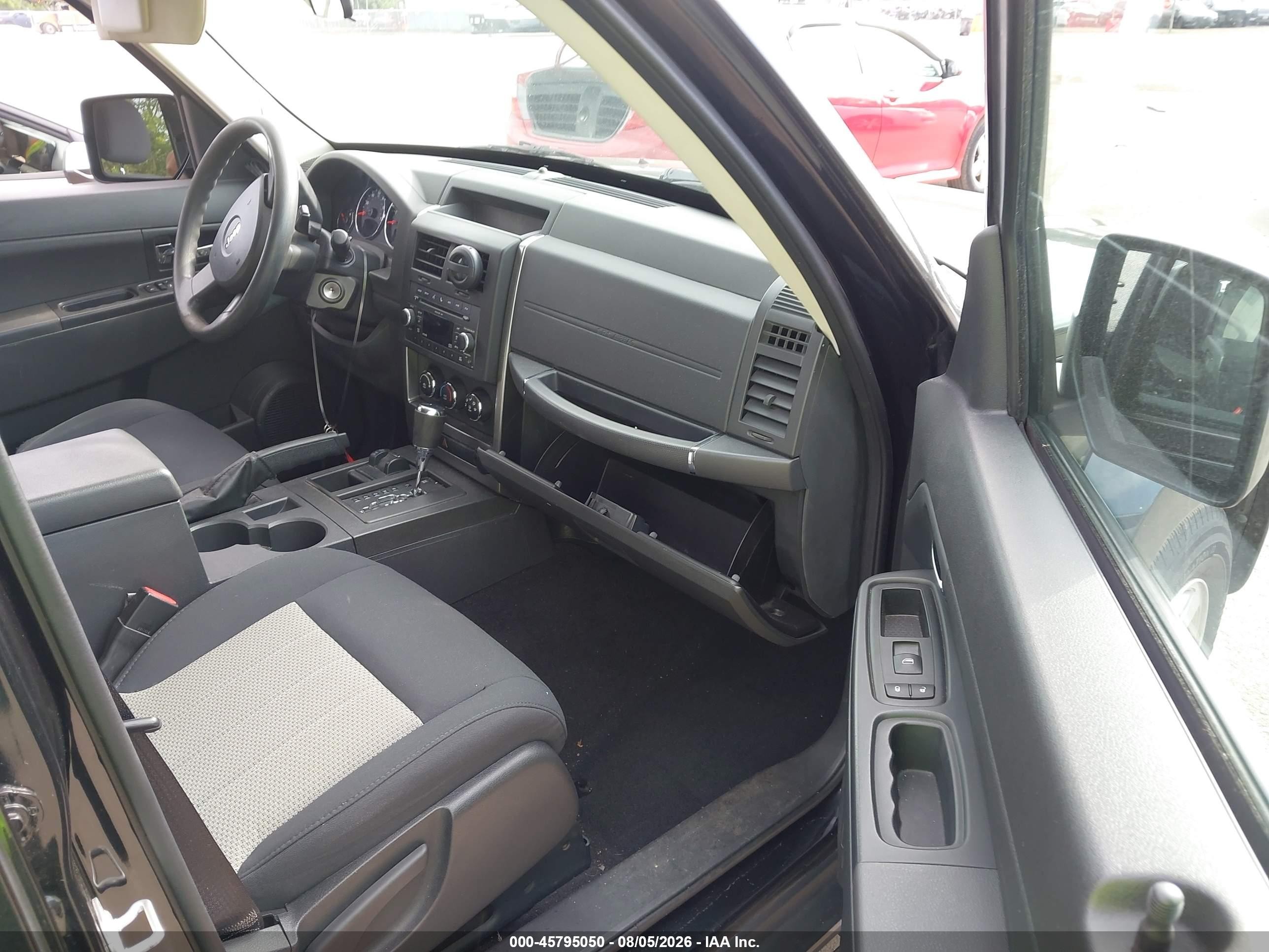 2010 Jeep Liberty Sport Black vin: 1J4PN2GK9AW172944