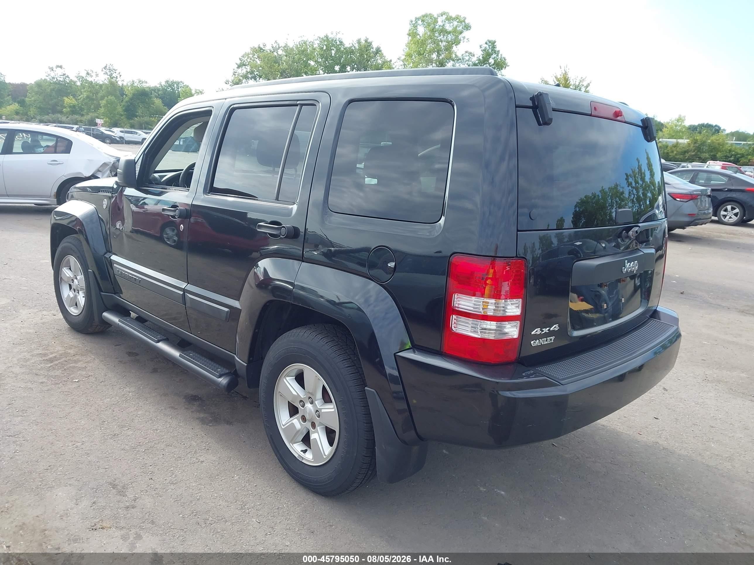 2010 Jeep Liberty Sport Black vin: 1J4PN2GK9AW172944