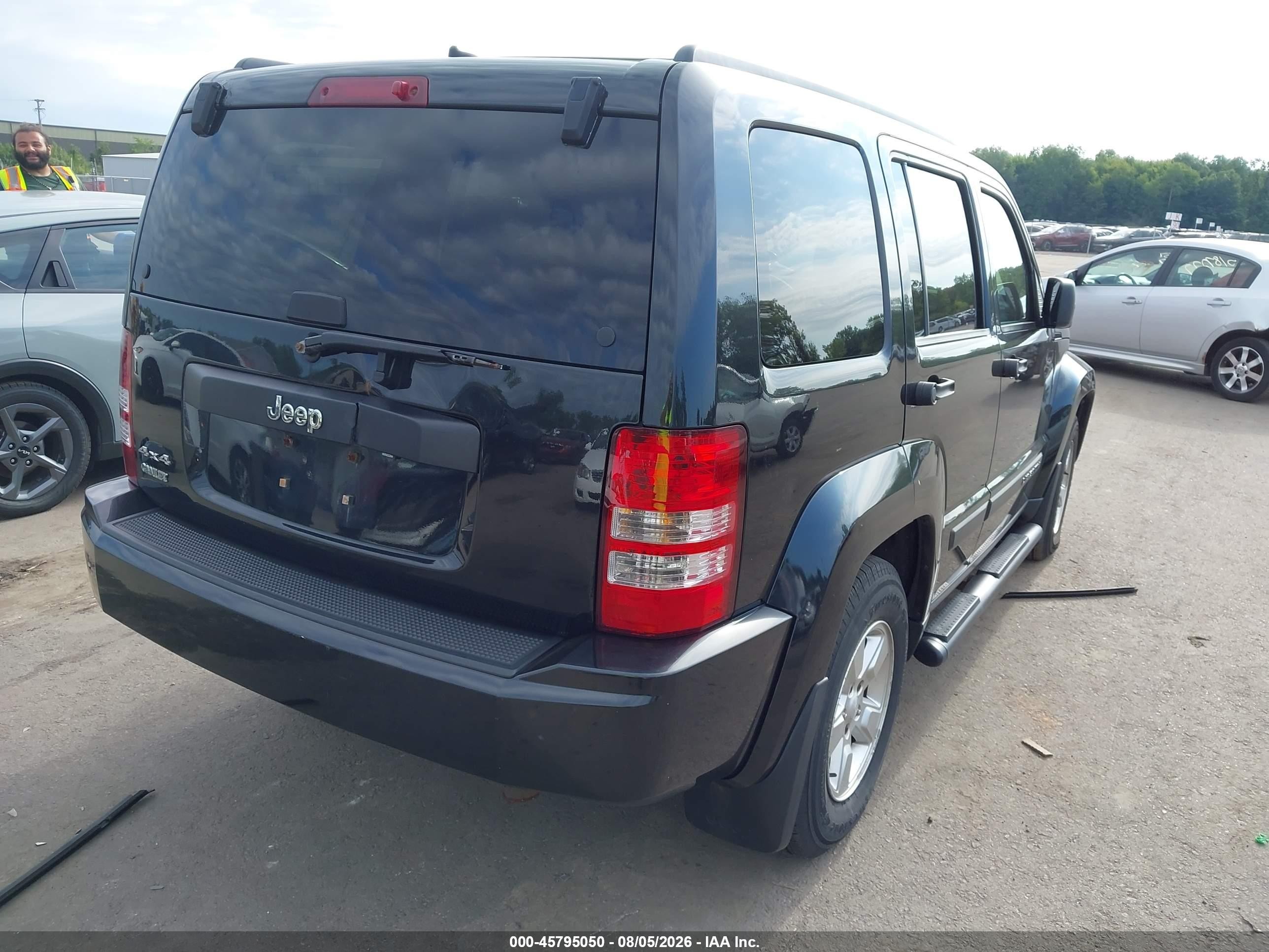 2010 Jeep Liberty Sport Black vin: 1J4PN2GK9AW172944