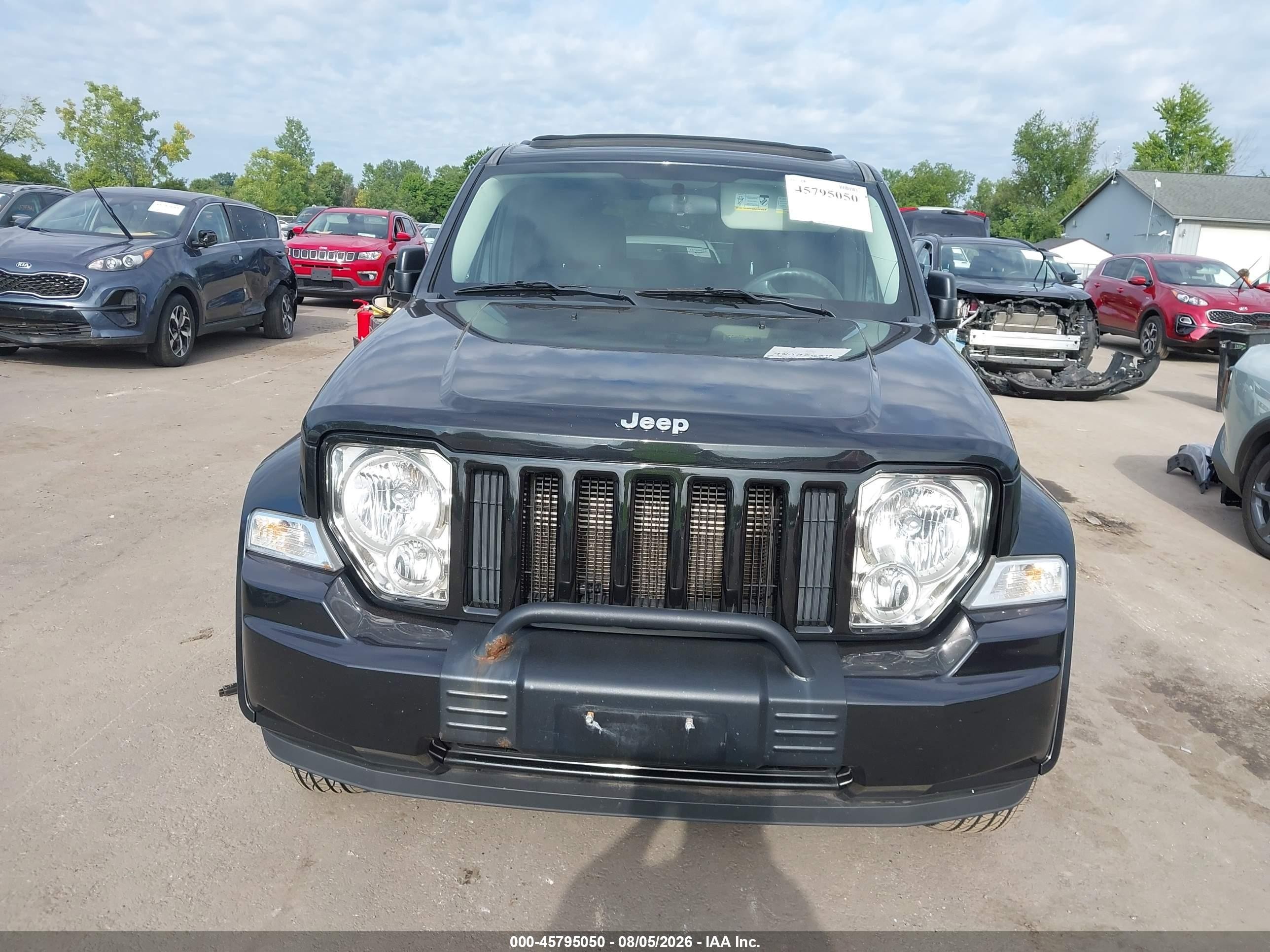 2010 Jeep Liberty Sport Black vin: 1J4PN2GK9AW172944