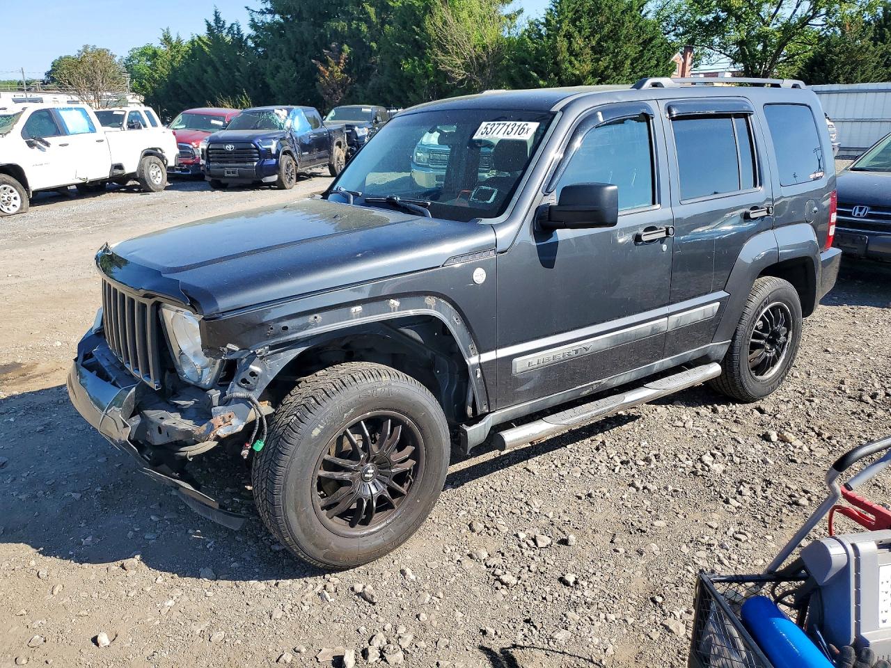 2011 Jeep Liberty Sport Gray vin: 1J4PN2GK9BW505662