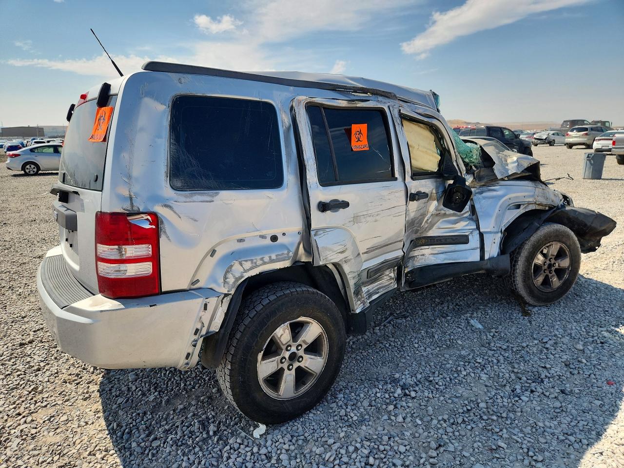 2011 Jeep Liberty Sport Silver vin: 1J4PN2GK9BW553260