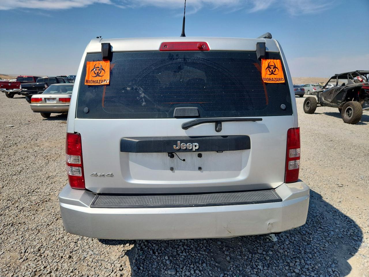 2011 Jeep Liberty Sport Silver vin: 1J4PN2GK9BW553260