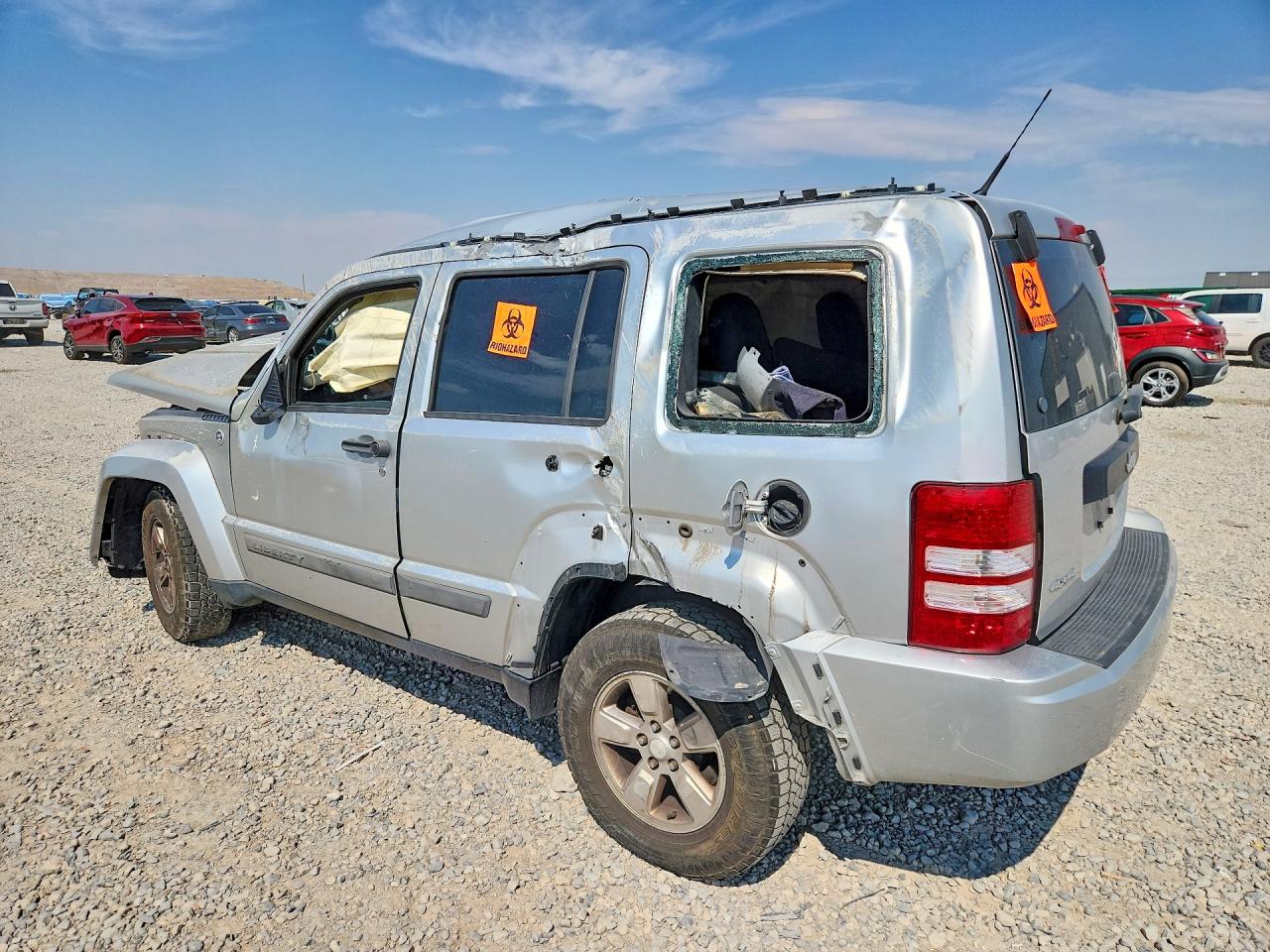 2011 Jeep Liberty Sport Silver vin: 1J4PN2GK9BW553260