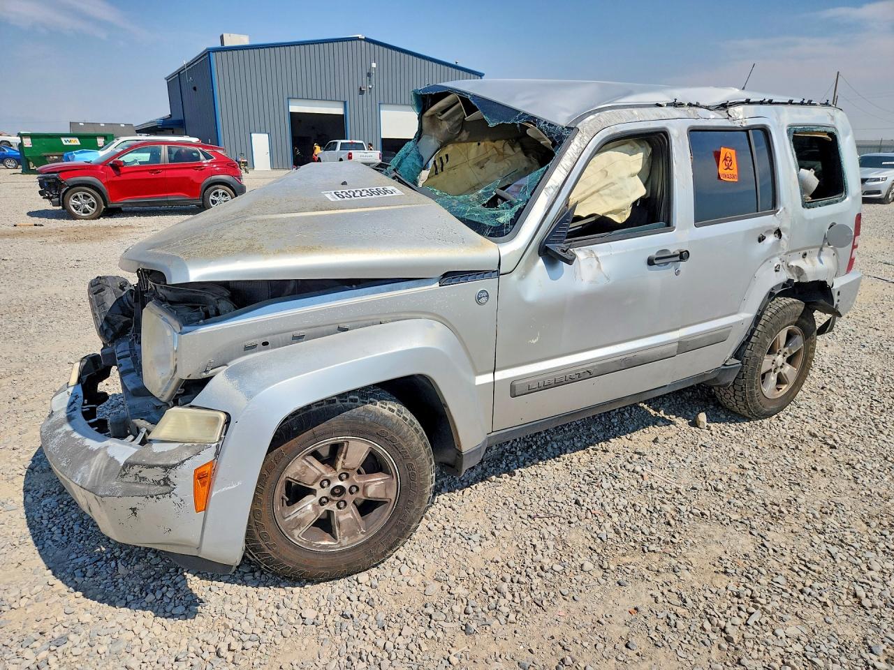 2011 Jeep Liberty Sport Silver vin: 1J4PN2GK9BW553260