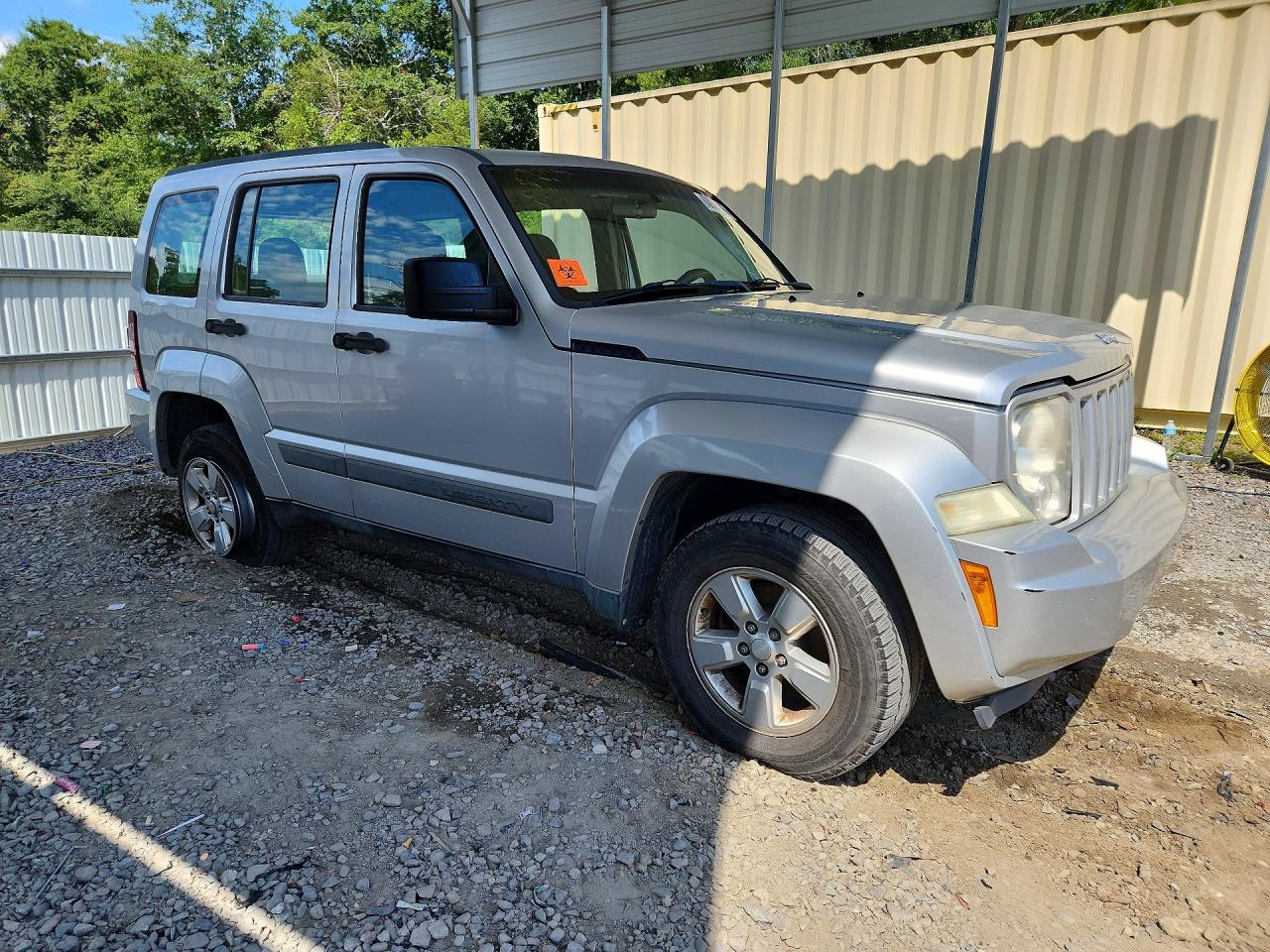 2011 Jeep Liberty Sport Silver vin: 1J4PN2GK9BW567577