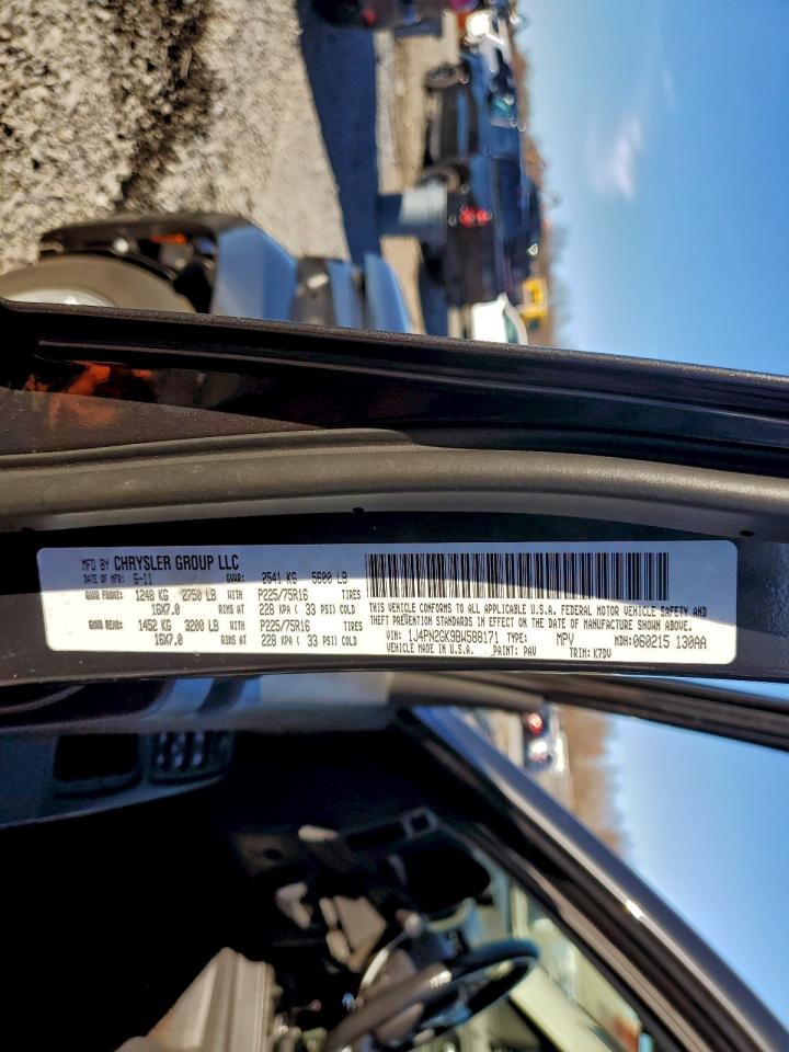 2011 Jeep Liberty Sport Gray vin: 1J4PN2GK9BW588171
