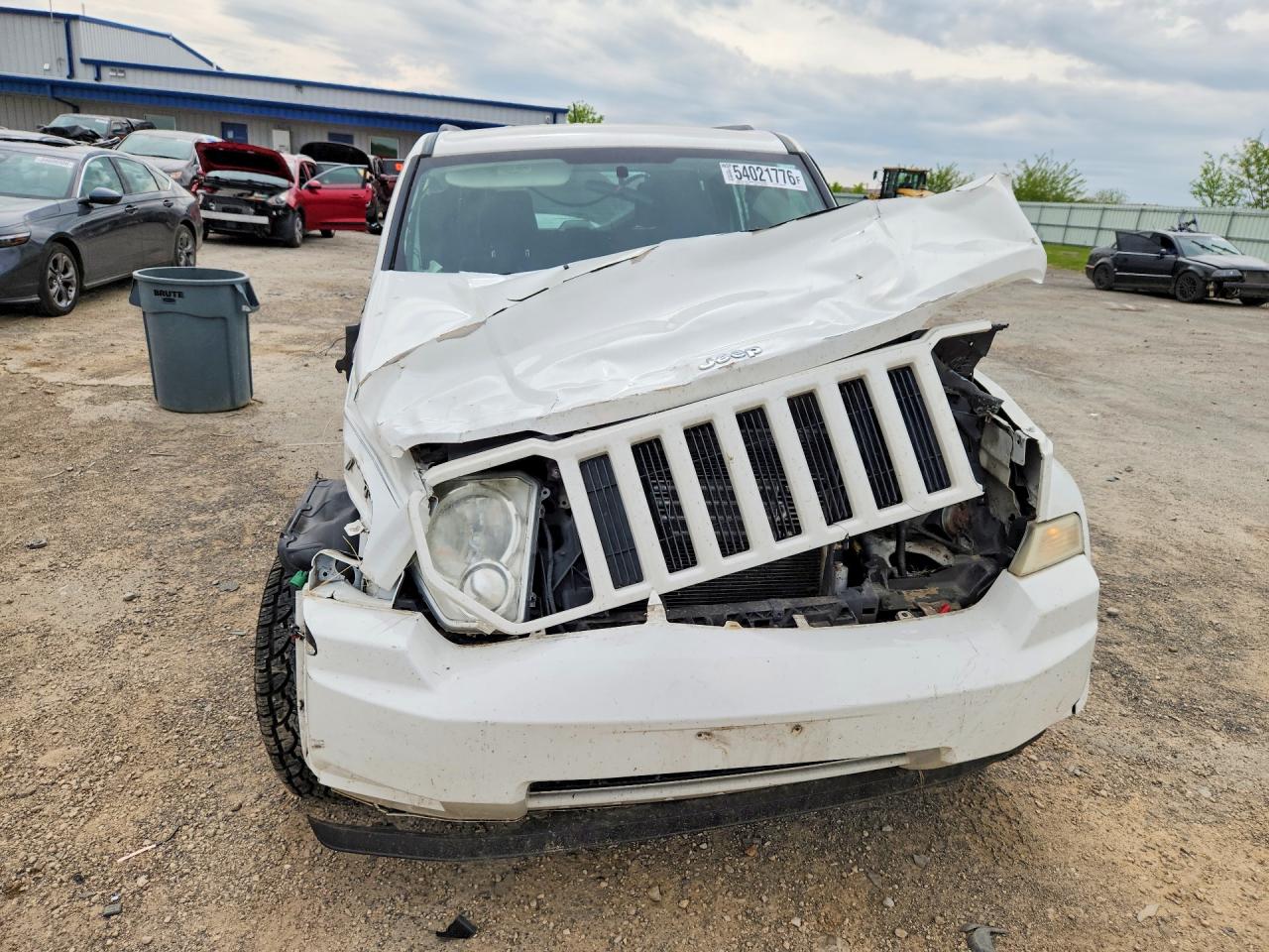 2010 Jeep Liberty Sport White vin: 1J4PN2GKXAW115152