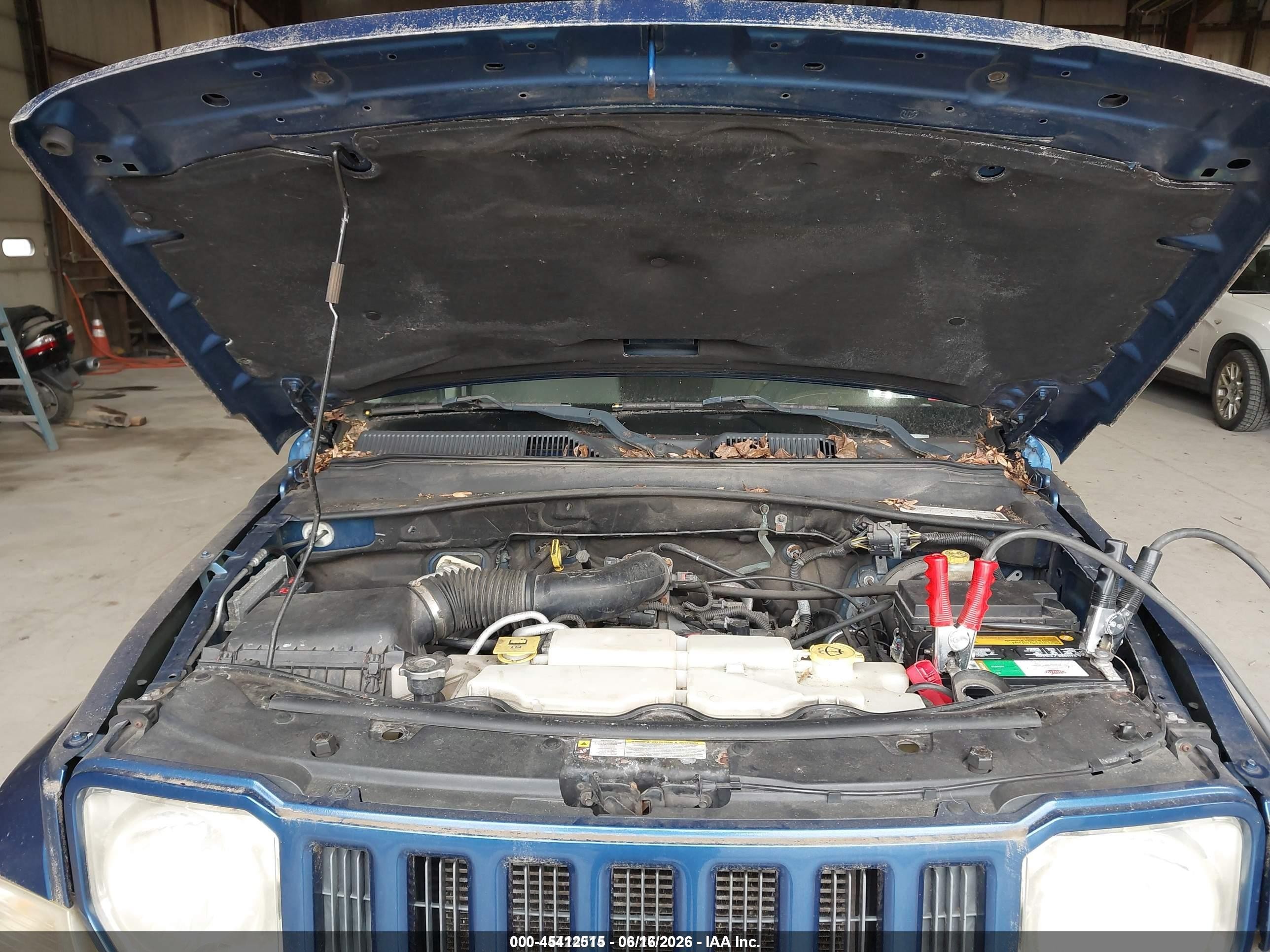 2010 Jeep Liberty Sport Blue vin: 1J4PN2GKXAW115362