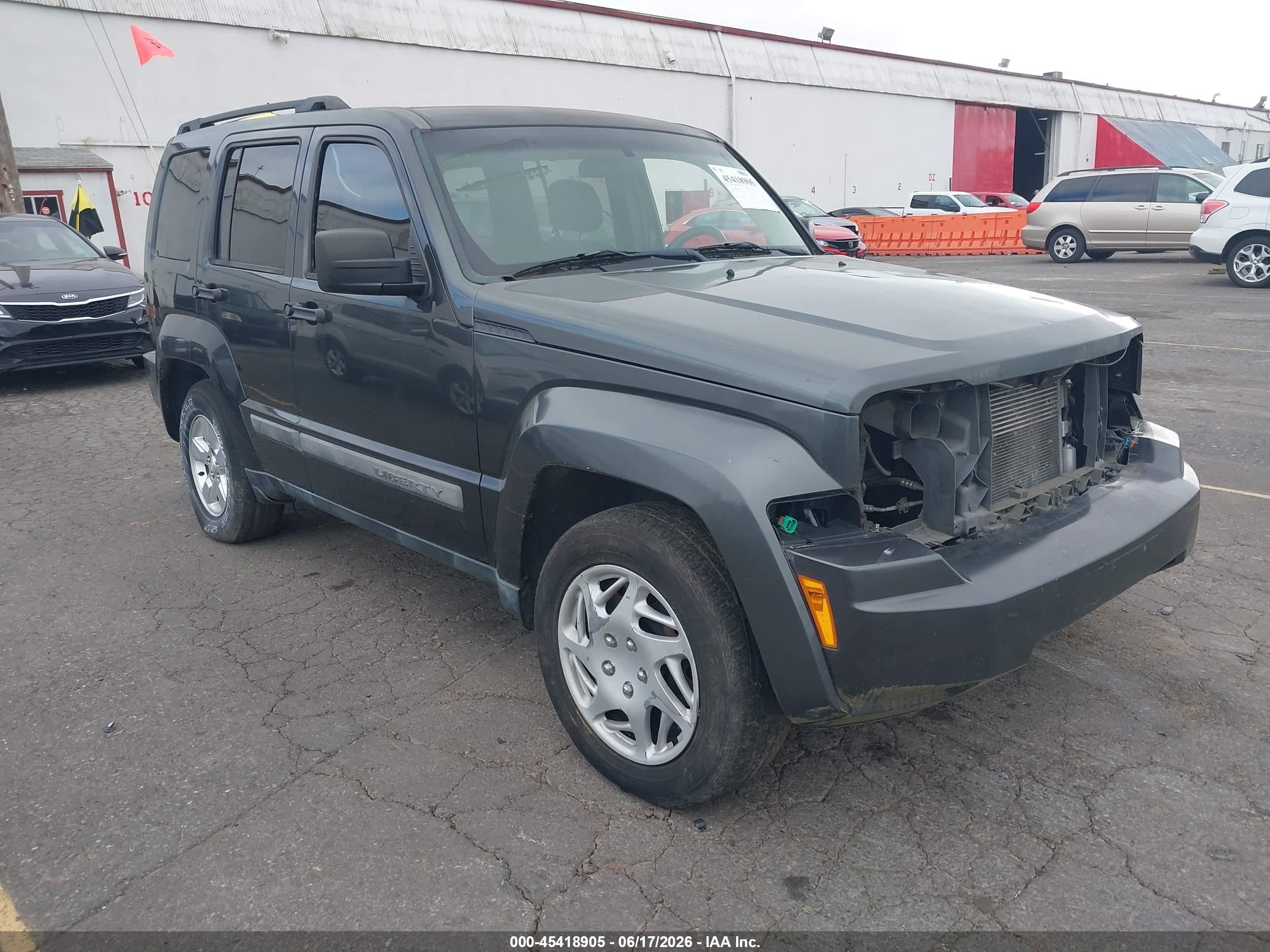2011 Jeep Liberty Sport Gray vin: 1J4PN2GKXBW543157