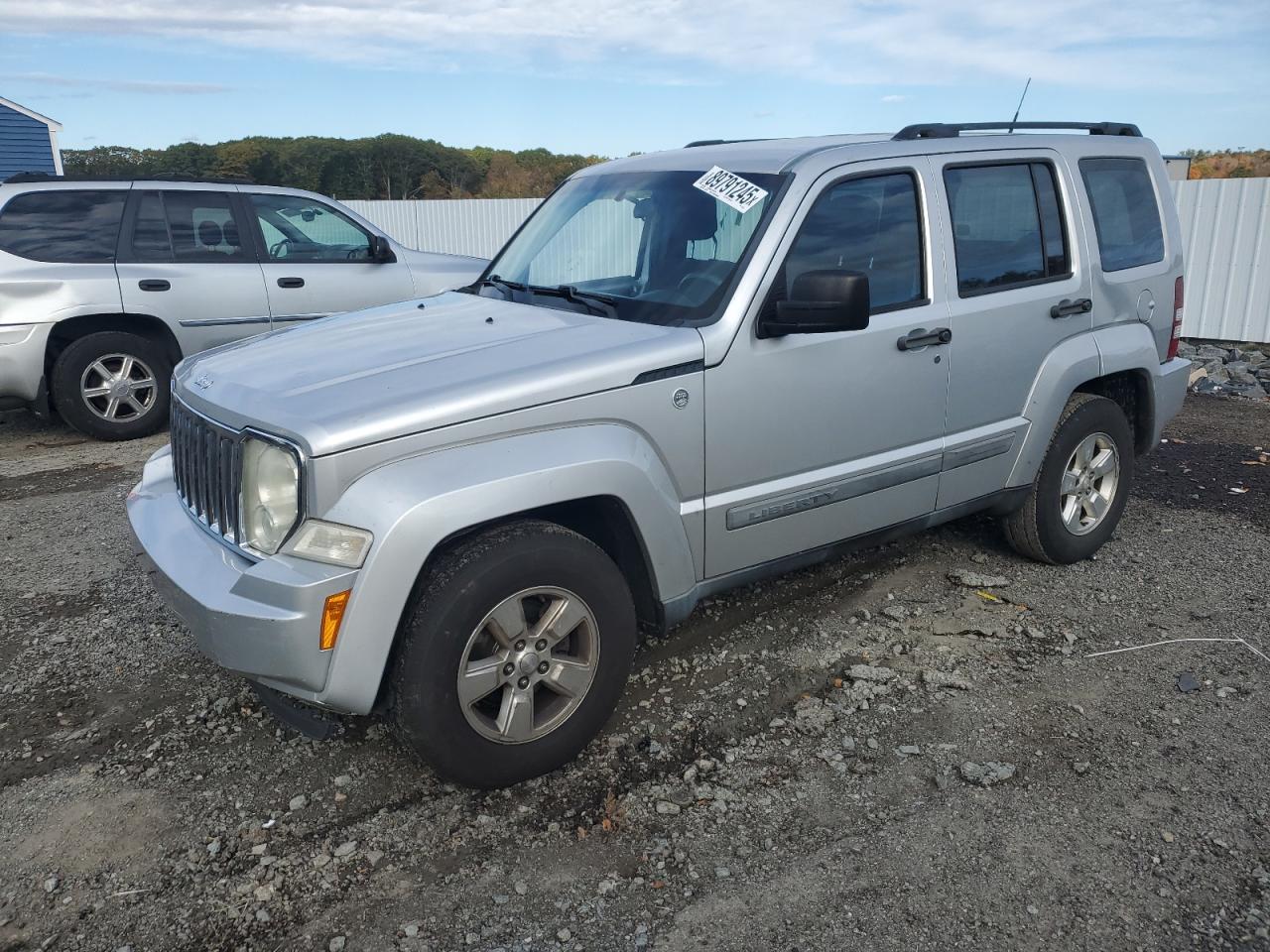 2011 Jeep Liberty Sport Silver vin: 1J4PN2GKXBW557155