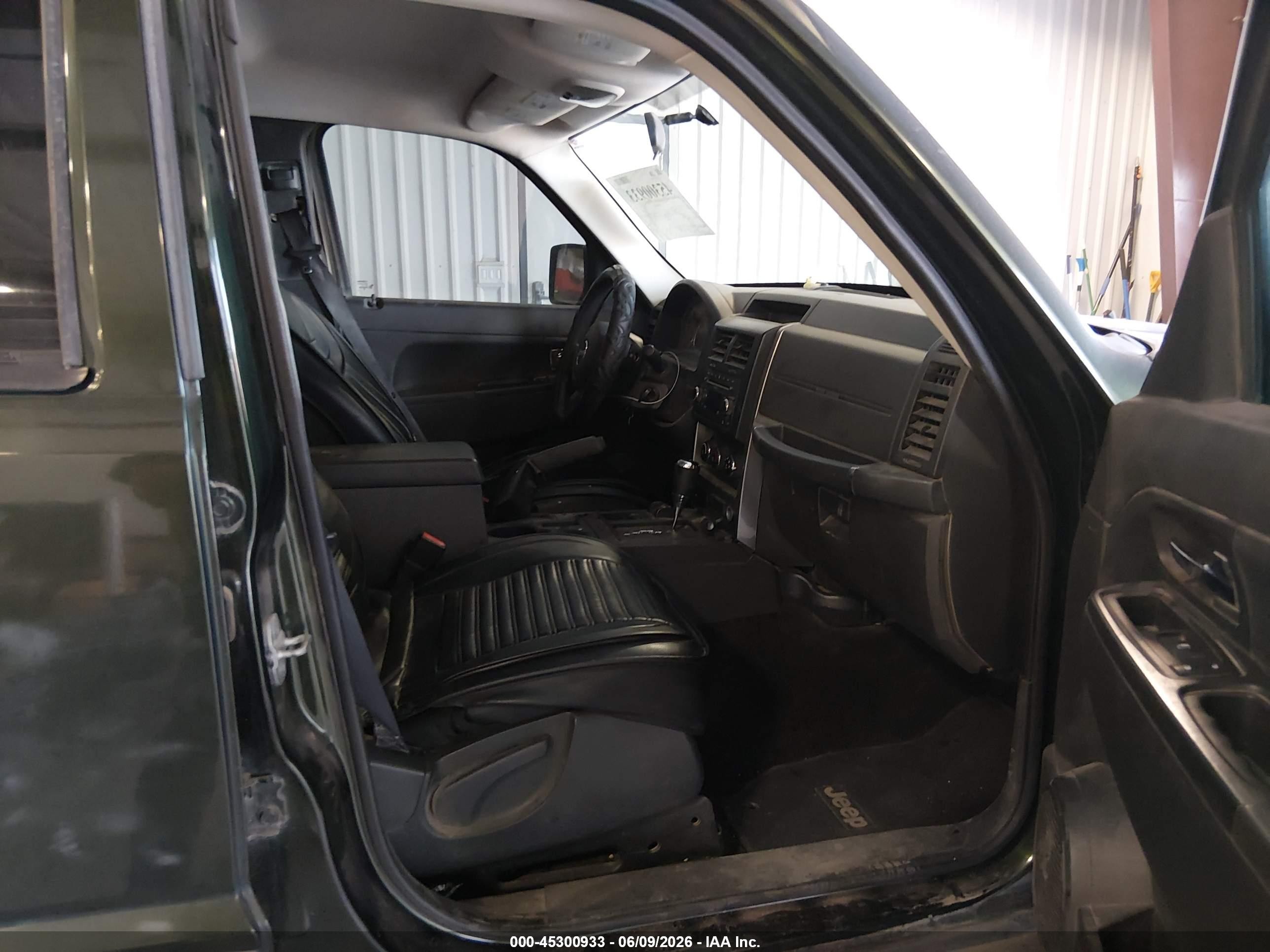 2011 Jeep Liberty Sport Green vin: 1J4PN2GKXBW562212