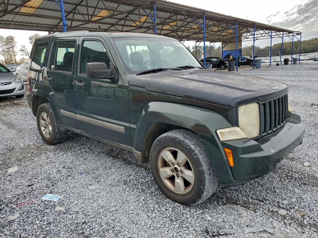 2011 Jeep Liberty Sport Green vin: 1J4PN2GKXBW567541