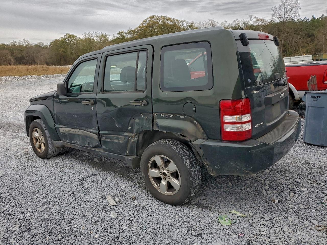 2011 Jeep Liberty Sport Green vin: 1J4PN2GKXBW567541