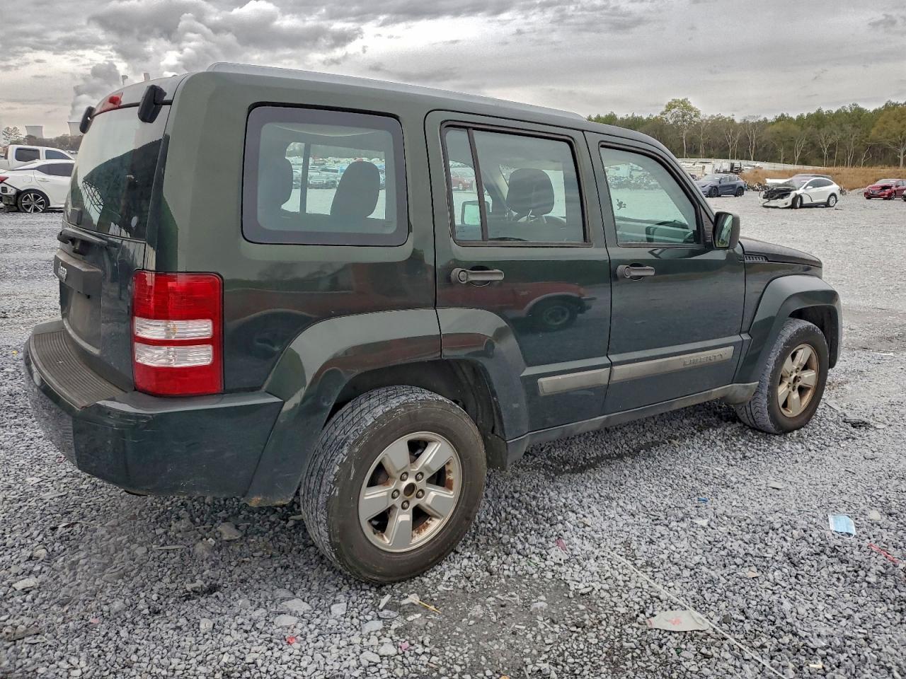 2011 Jeep Liberty Sport Green vin: 1J4PN2GKXBW567541