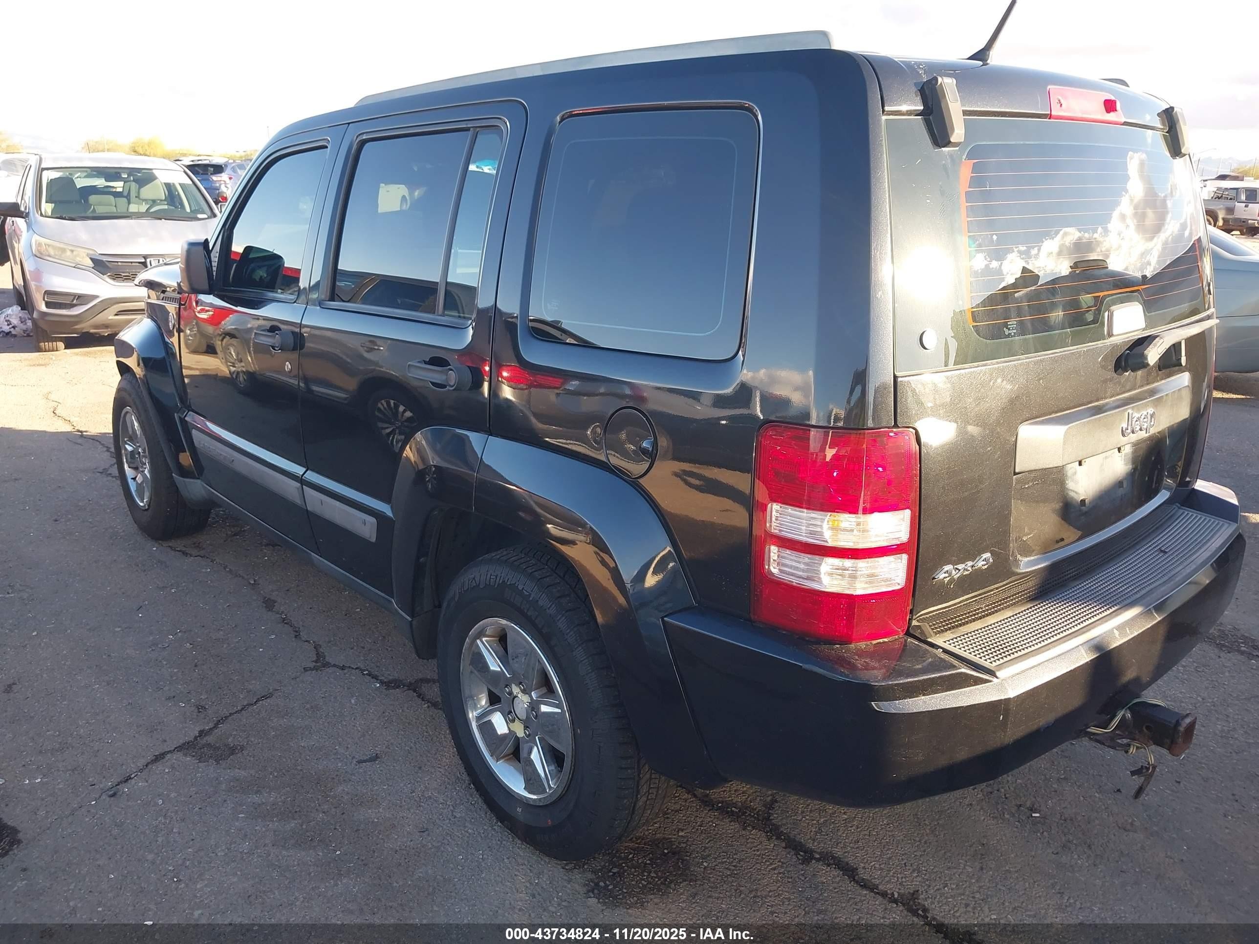 2011 Jeep Liberty Sport Black vin: 1J4PN2GKXBW571038