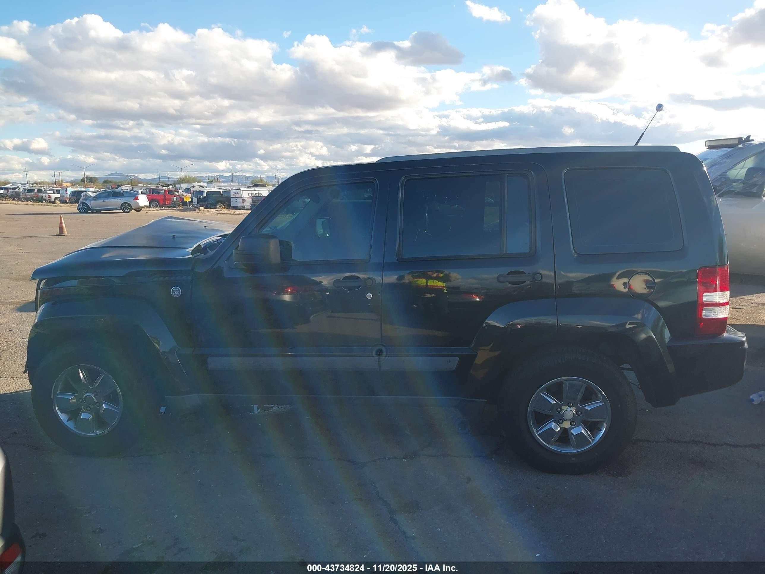 2011 Jeep Liberty Sport Black vin: 1J4PN2GKXBW571038