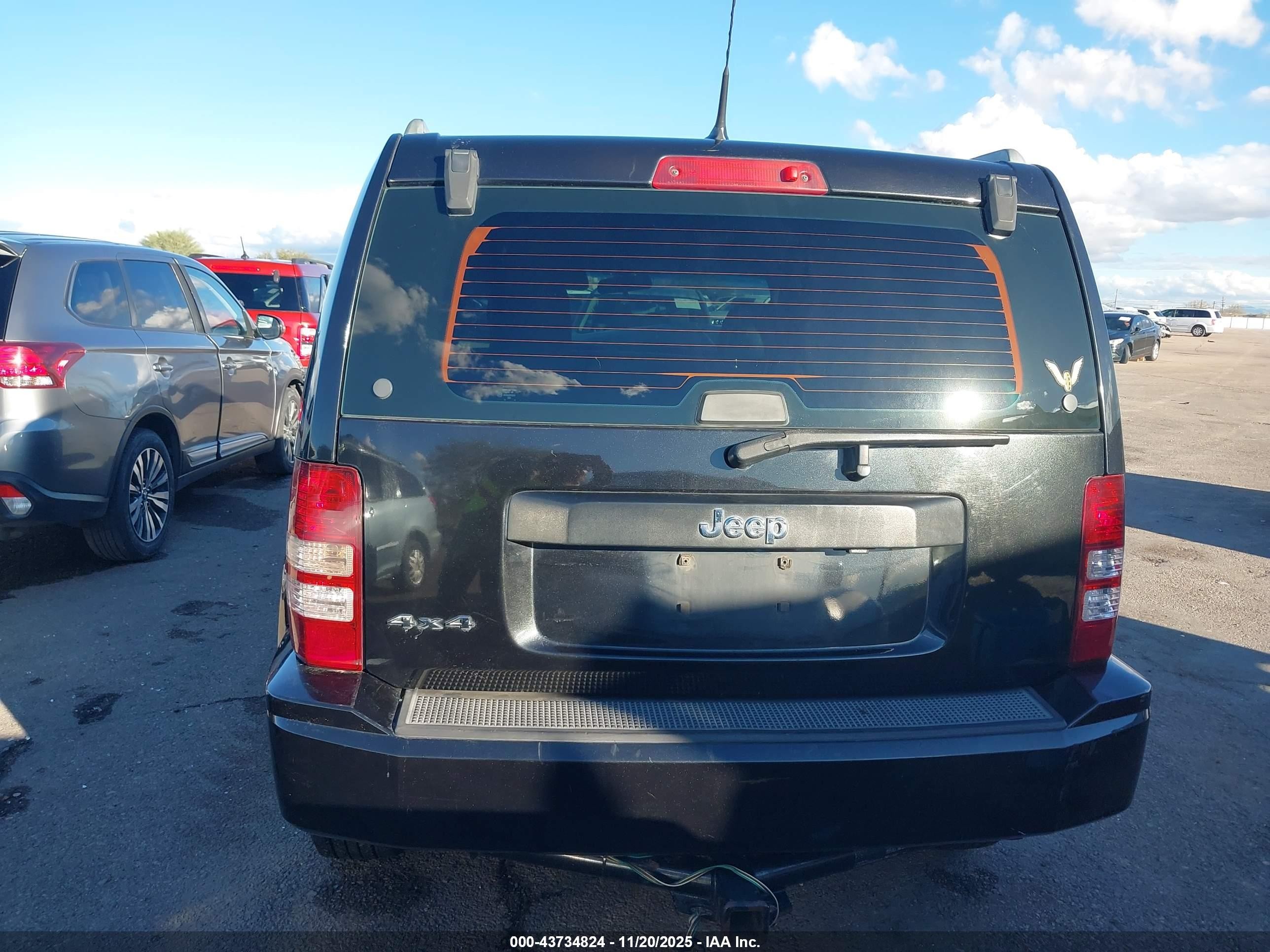 2011 Jeep Liberty Sport Black vin: 1J4PN2GKXBW571038