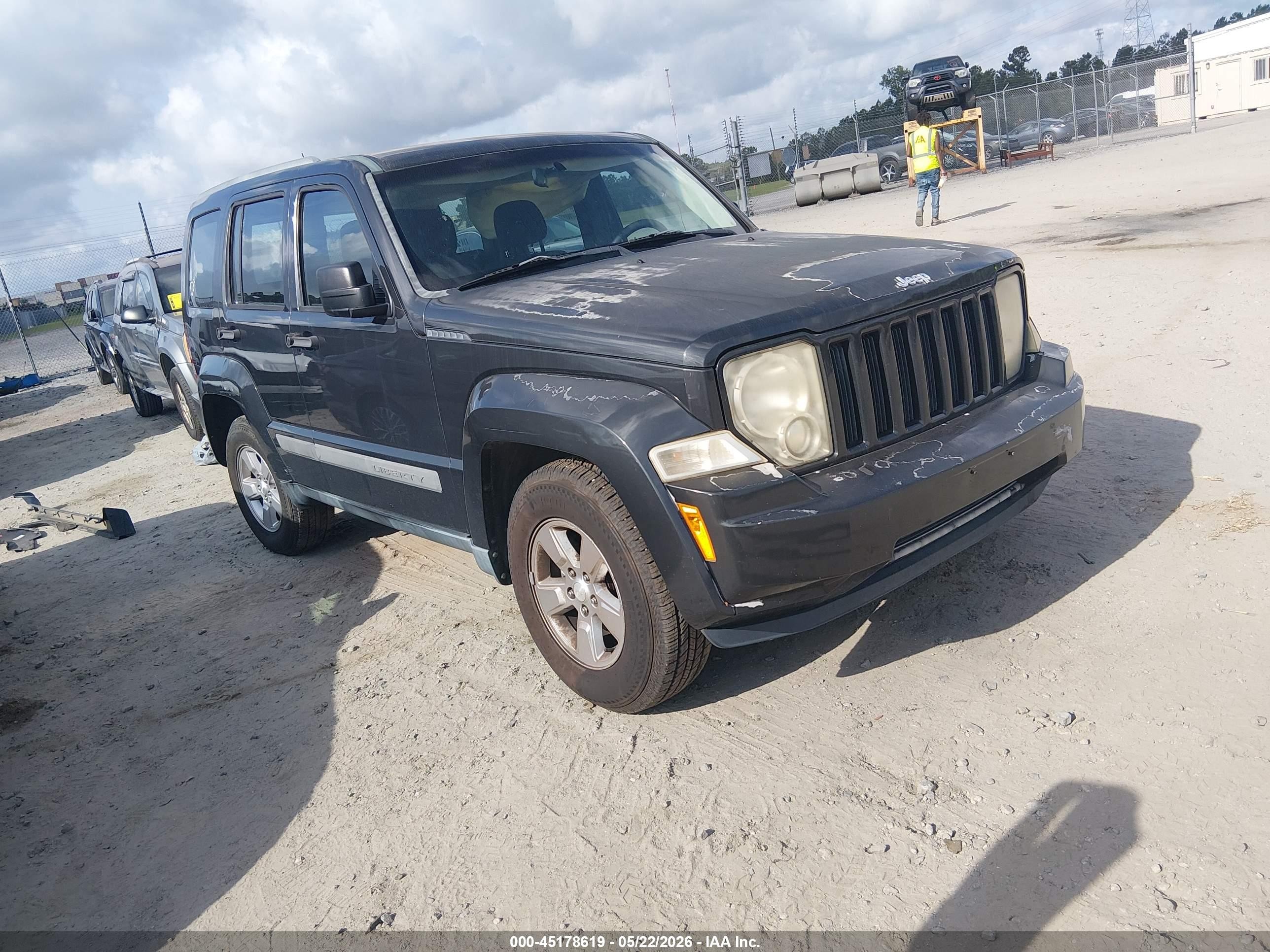 2011 Jeep Liberty Sport Black vin: 1J4PN2GKXBW586543