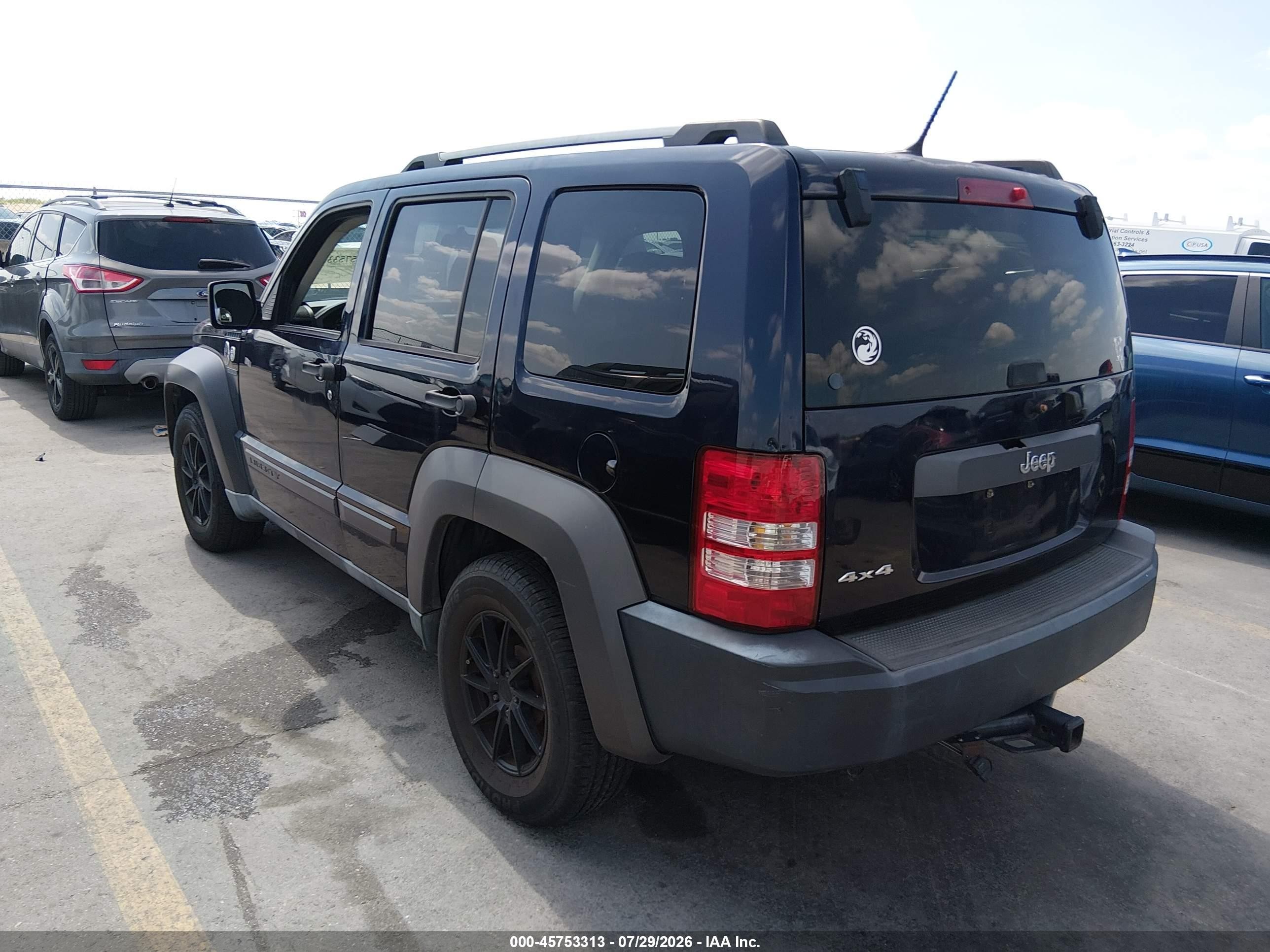 2011 Jeep Liberty Renegade Dark Blue vin: 1J4PN3GK0BW516653