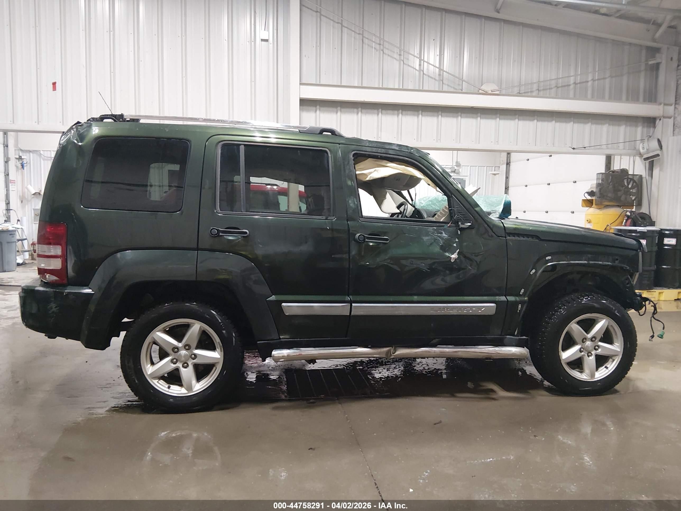 2011 Jeep Liberty Limited Edition Green vin: 1J4PN5GK1BW536647