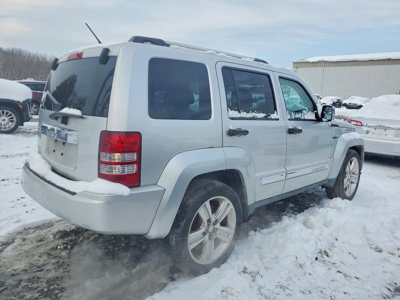 2011 Jeep Liberty Limited Silver vin: 1J4PN5GK1BW584536