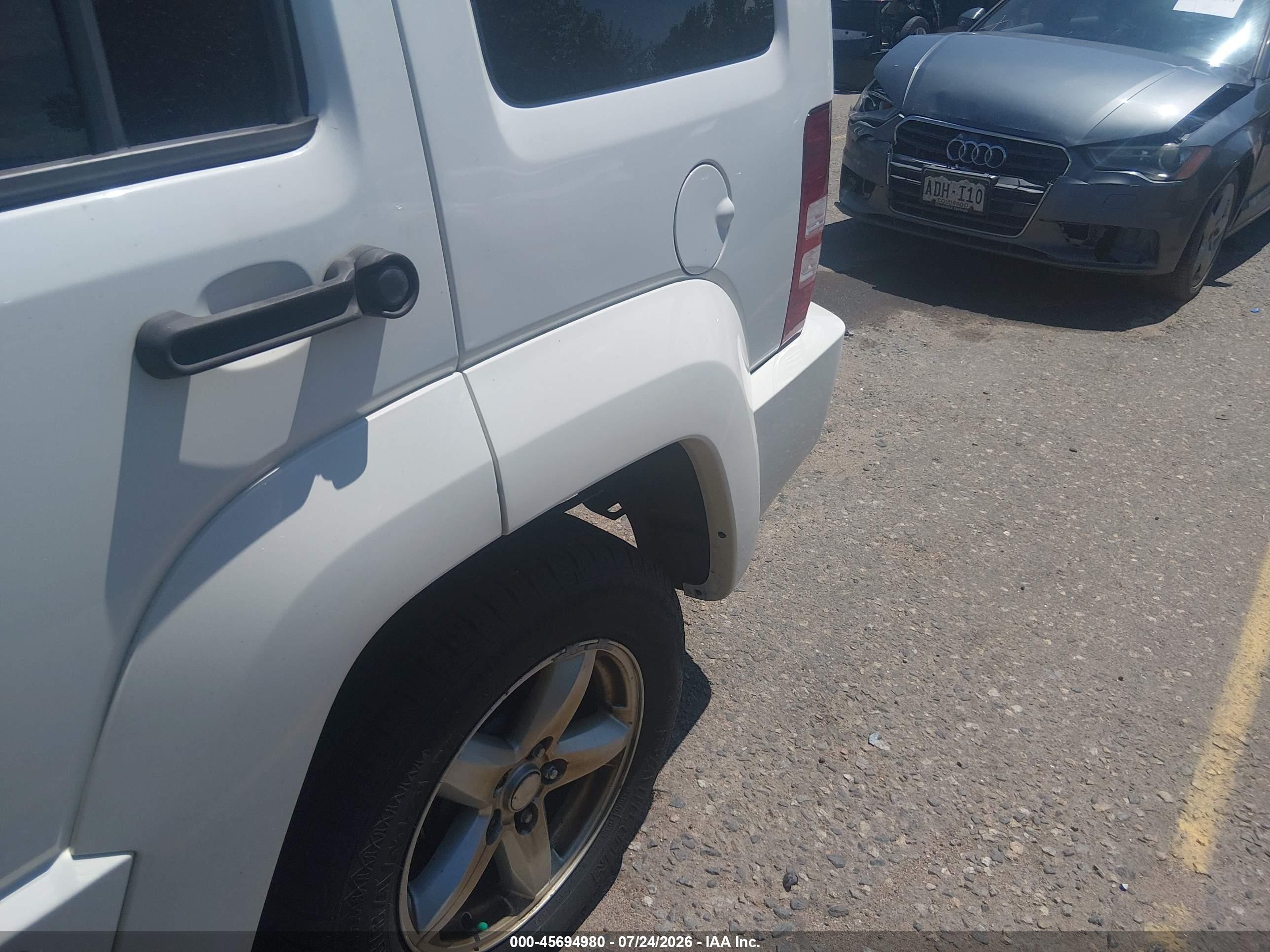 2010 Jeep Liberty Limited Белый vin: 1J4PN5GK2AW133565