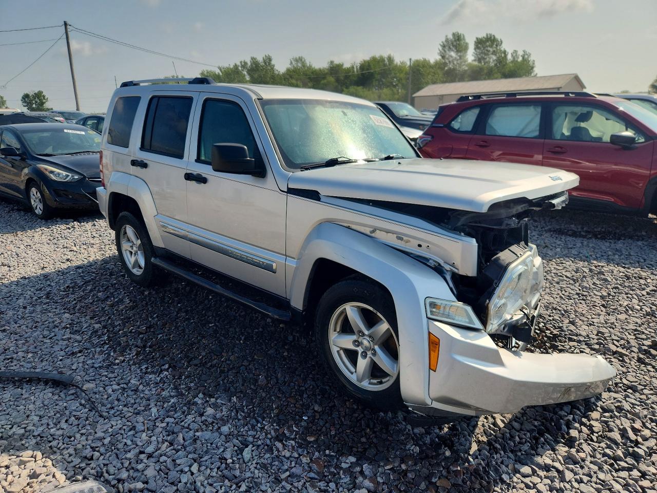 2011 Jeep Liberty Limited Silver vin: 1J4PN5GK2BW571990