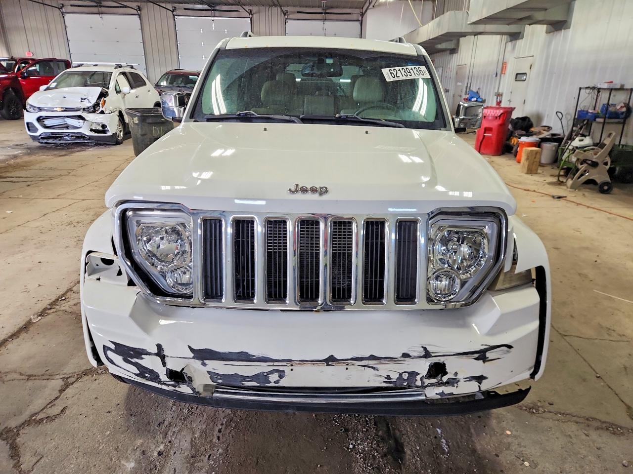 2010 Jeep Liberty Limited Белый vin: 1J4PN5GK3AW147507