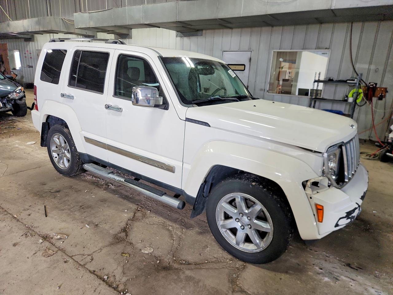 2010 Jeep Liberty Limited Белый vin: 1J4PN5GK3AW147507