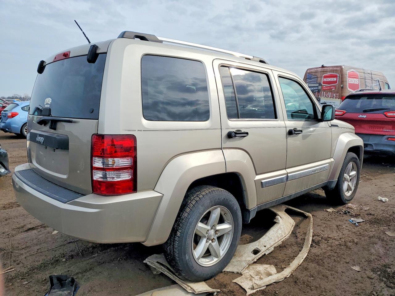 2010 Jeep Liberty Limited Beige vin: 1J4PN5GK3AW151752