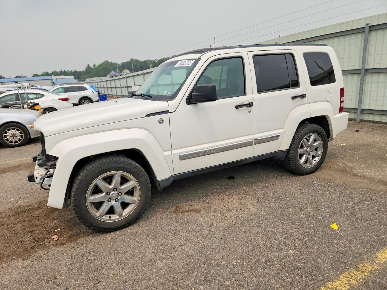 2010 Jeep Liberty Limited White vin: 1J4PN5GK4AW127945