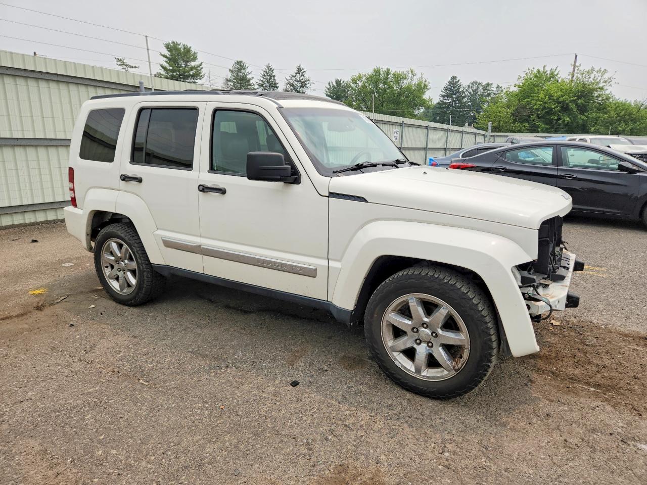 2010 Jeep Liberty Limited White vin: 1J4PN5GK4AW127945