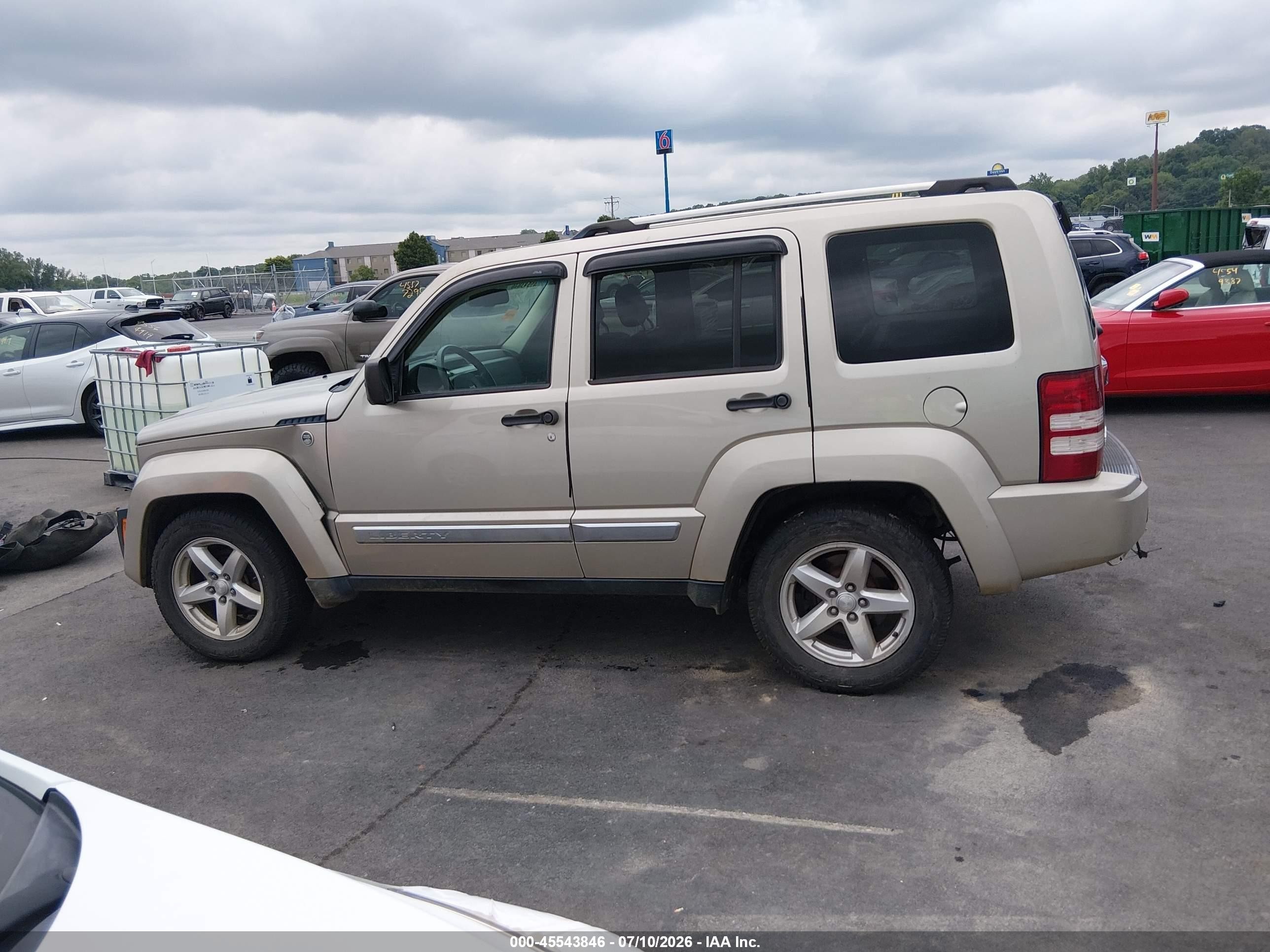 2010 Jeep Liberty Limited Gold vin: 1J4PN5GK4AW136886