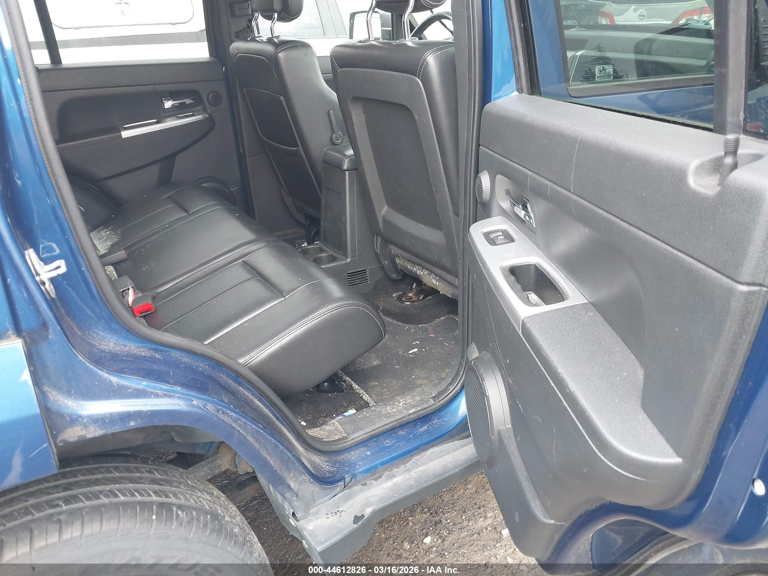 2010 Jeep Liberty Limited Blue vin: 1J4PN5GK5AW171288
