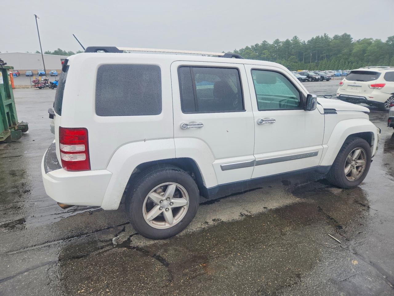 2011 Jeep Liberty Limited White vin: 1J4PN5GK5BW596124