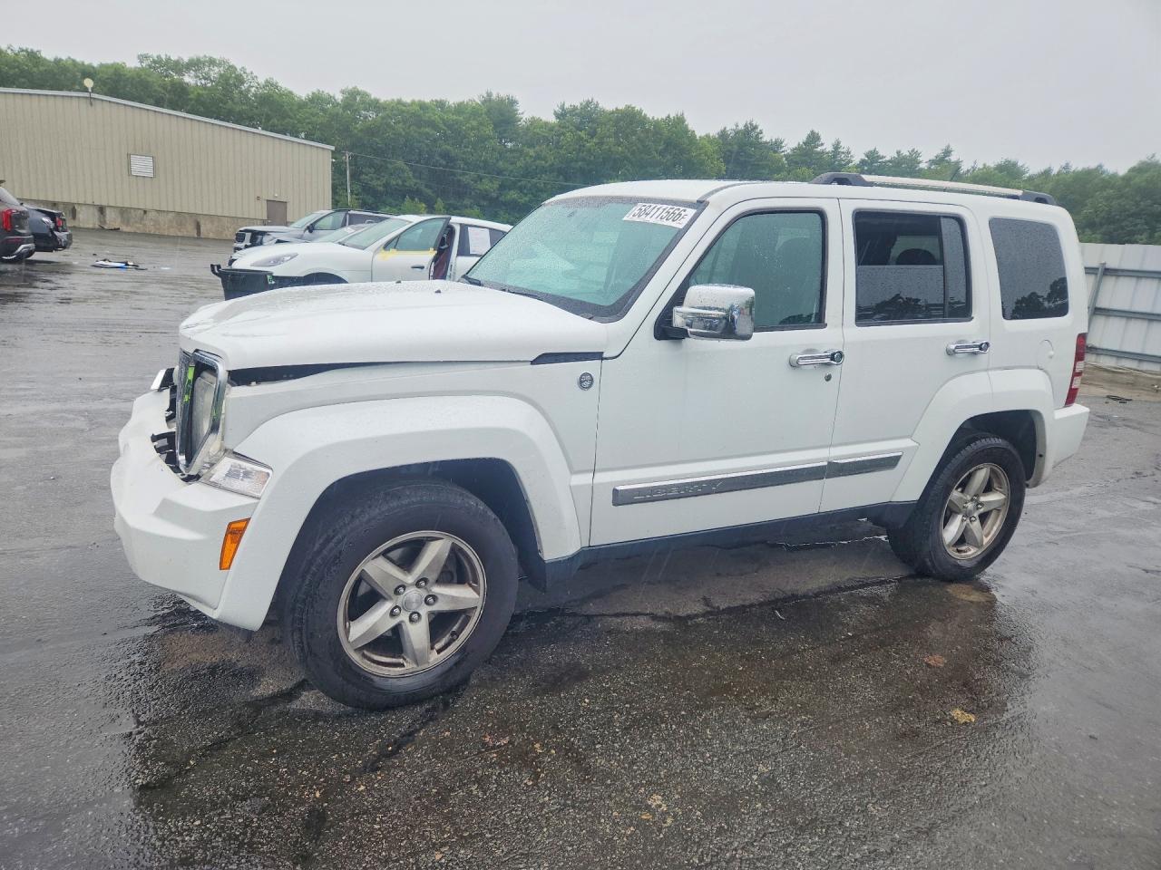 2011 Jeep Liberty Limited Белый vin: 1J4PN5GK5BW596124