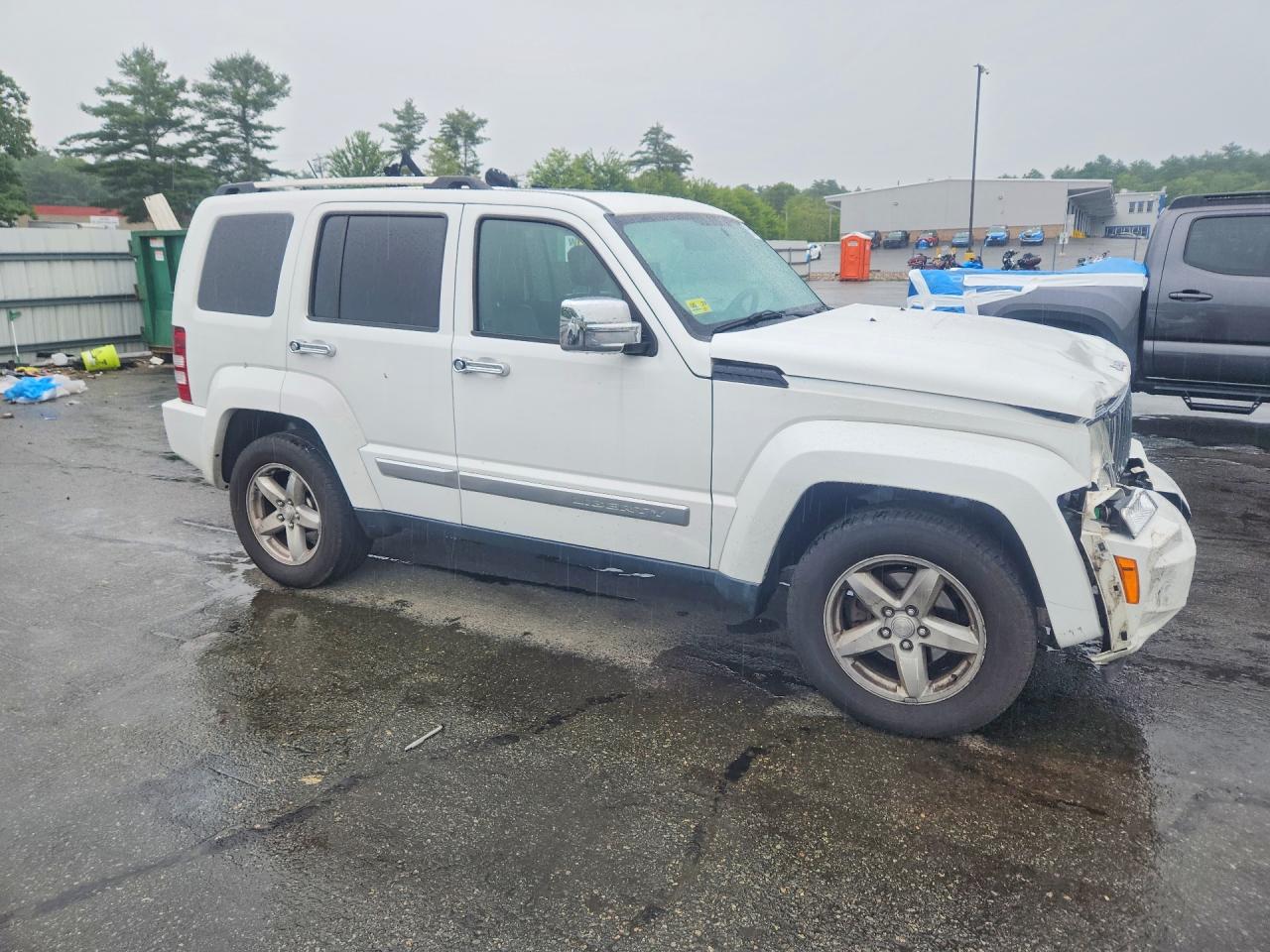 2011 Jeep Liberty Limited White vin: 1J4PN5GK5BW596124