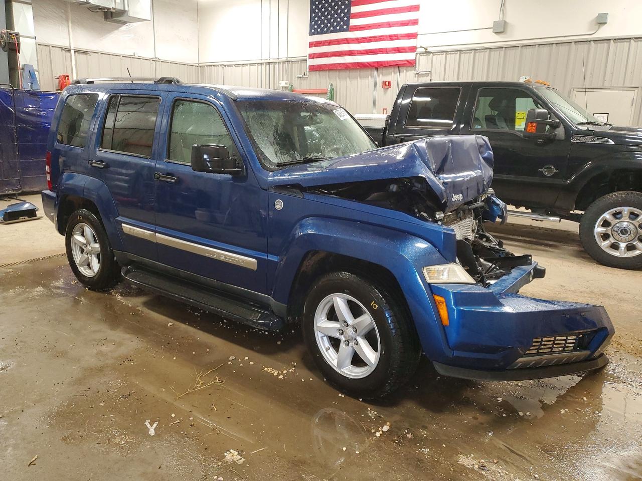 2010 Jeep Liberty Limited Синий vin: 1J4PN5GK6AW122939