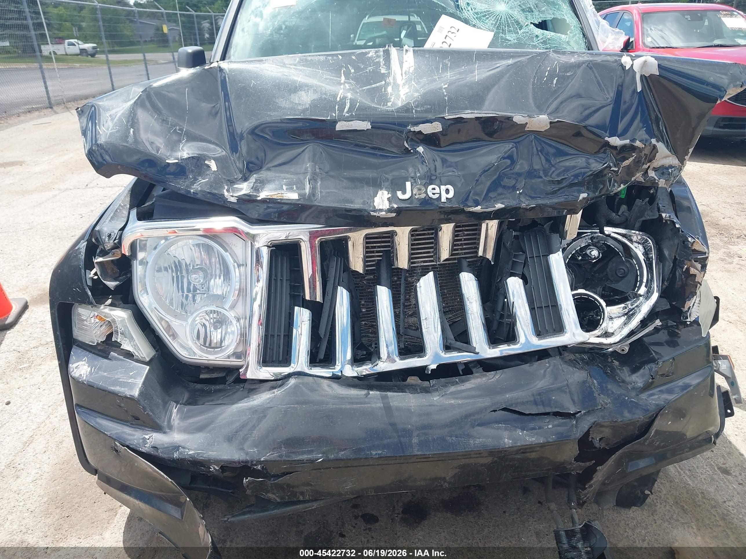 2010 Jeep Liberty Limited Черный vin: 1J4PN5GK6AW136341